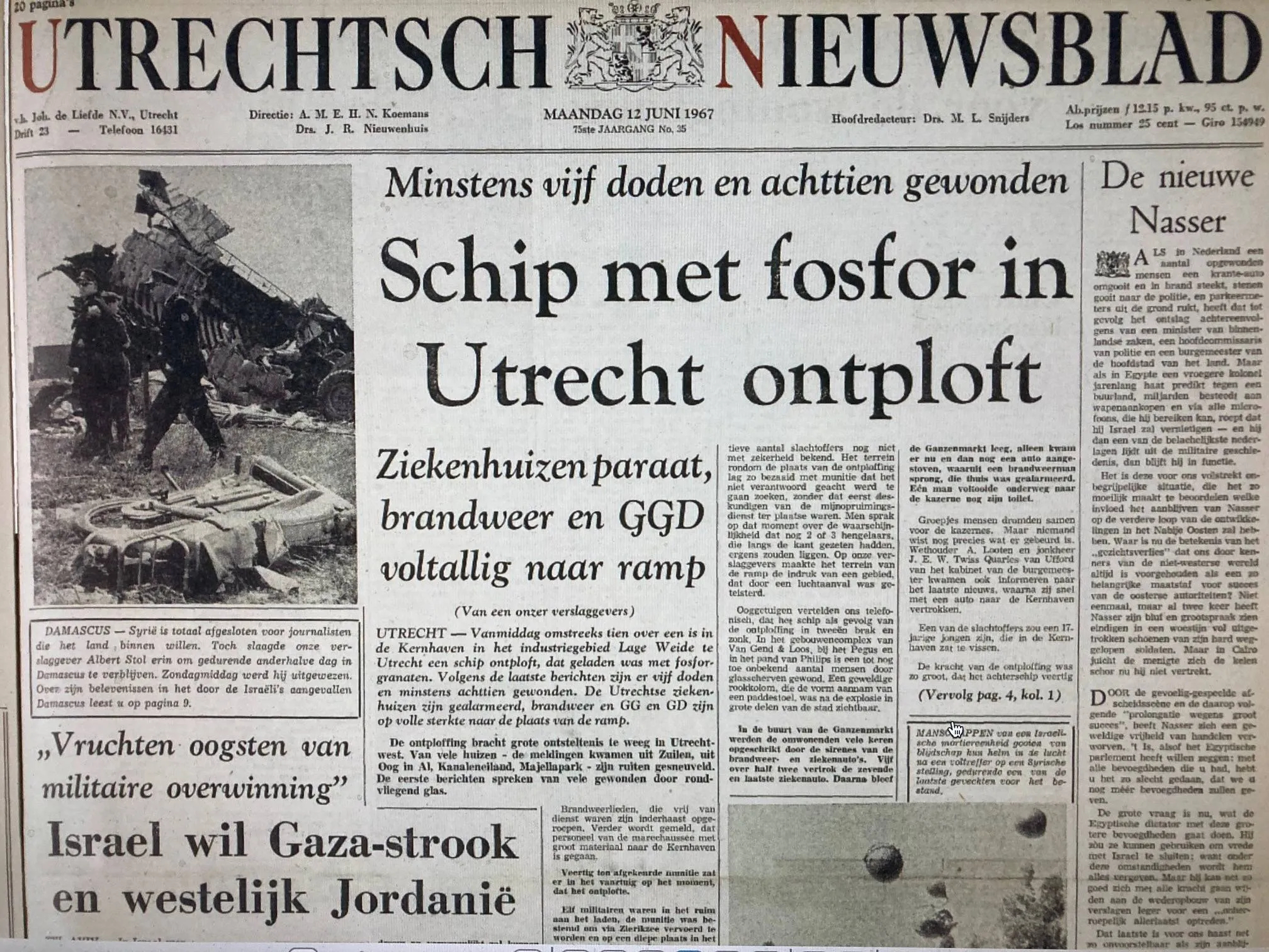 ontploffing schip