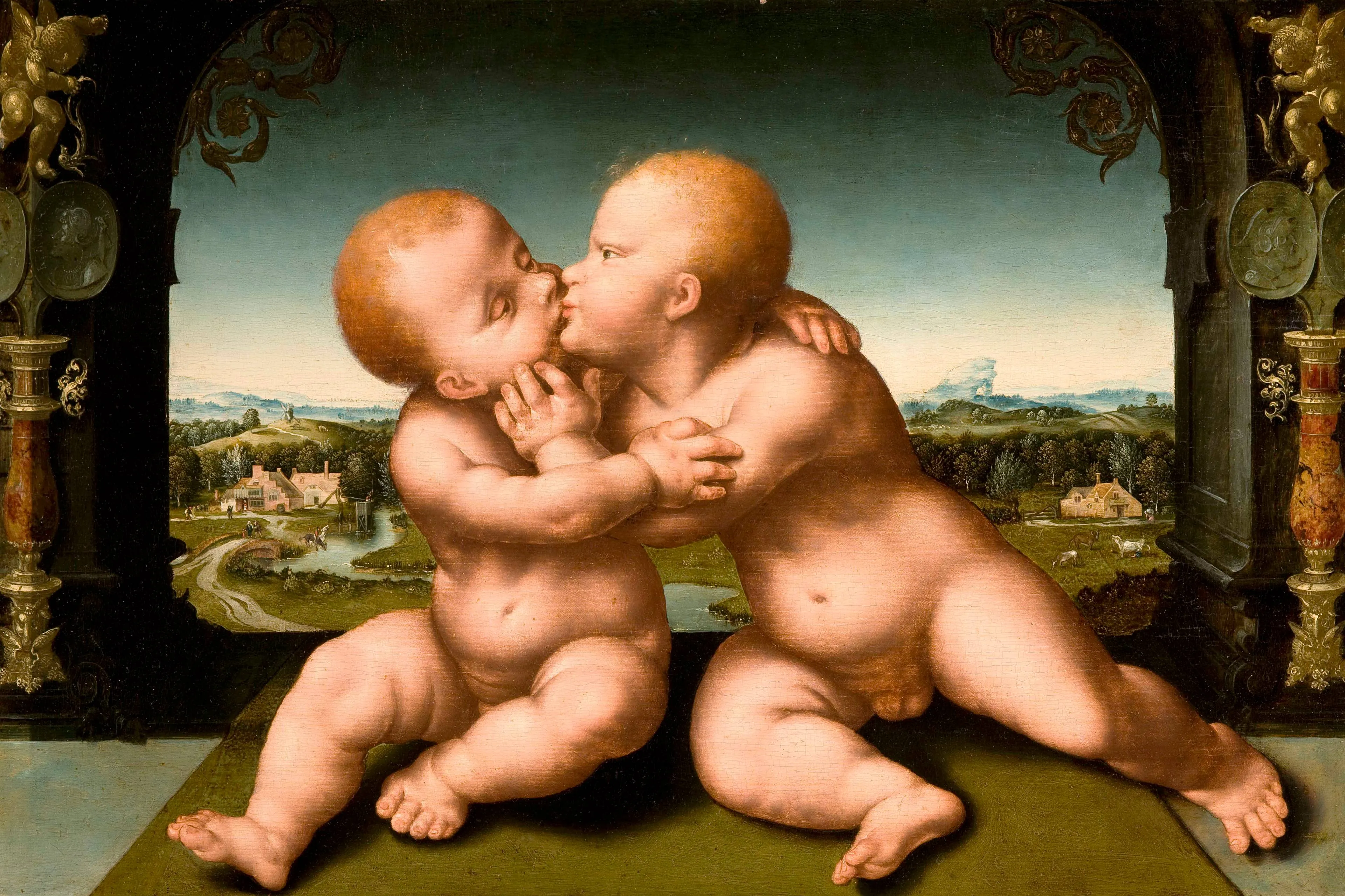 2Christus en Johannes de Doper als kinderen