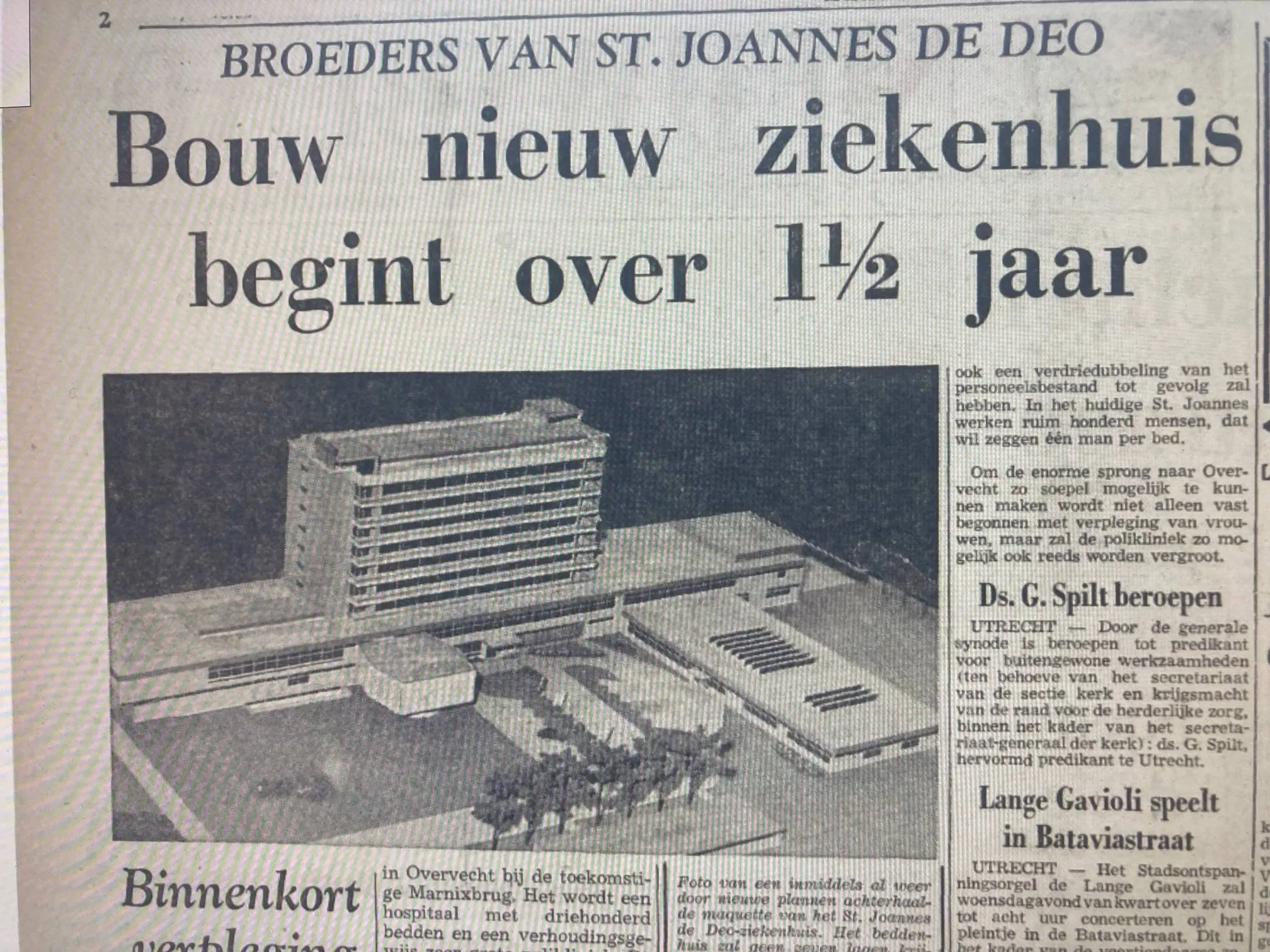 een nieuw ziekenhuis in overvecht