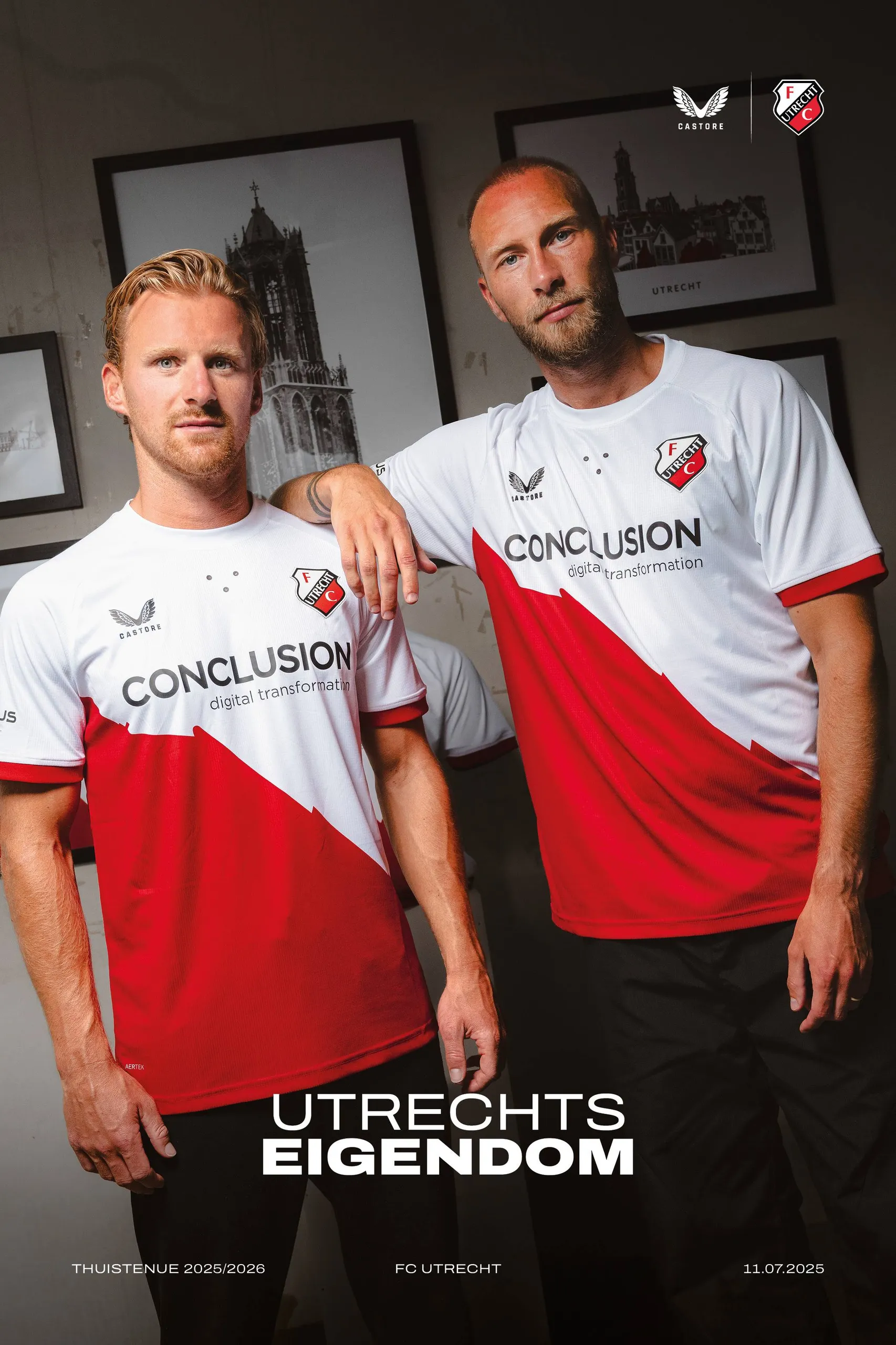 nieuw tenue FC Utrecht