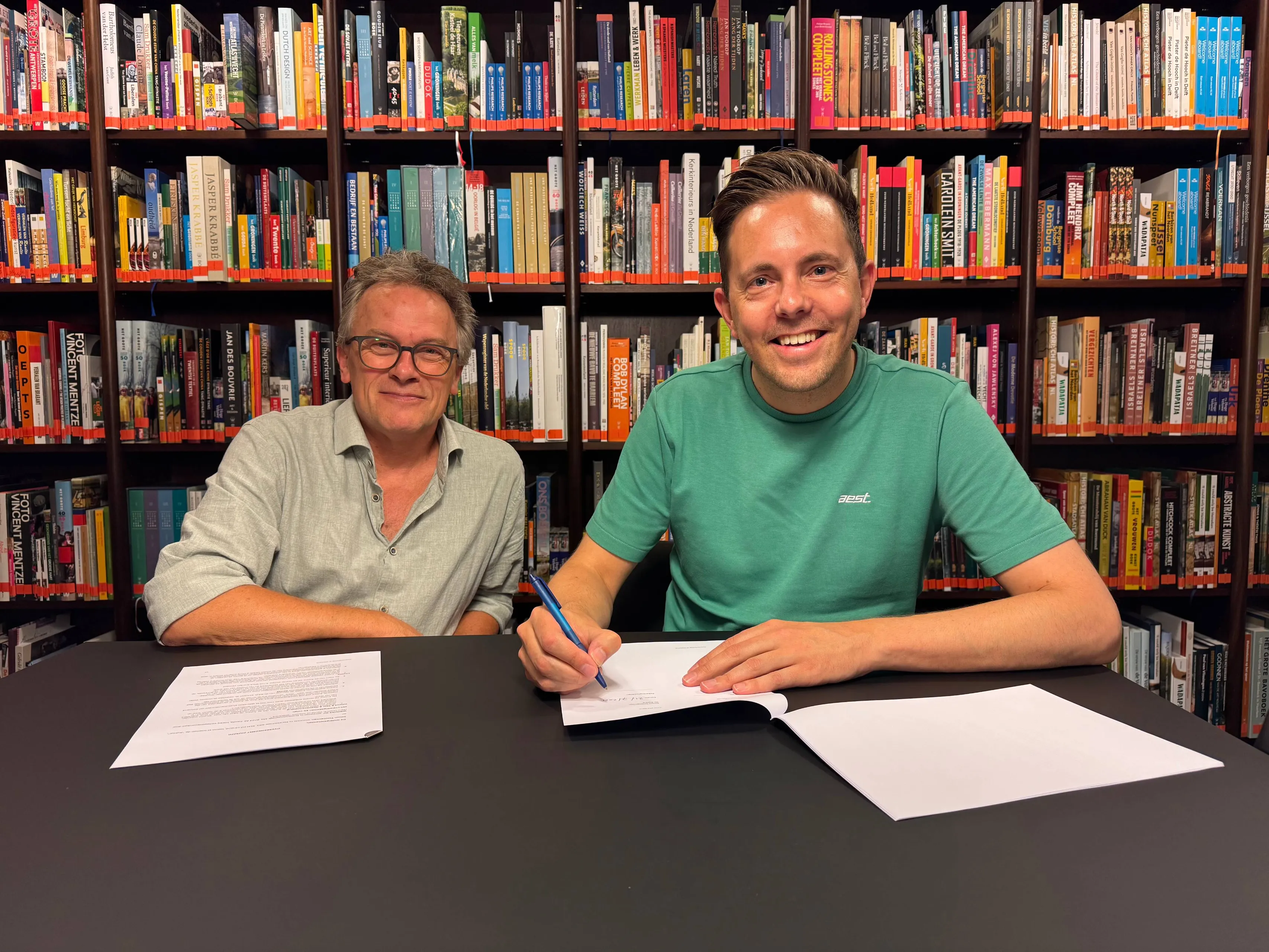 Simon Timmerman en Marti Huetink