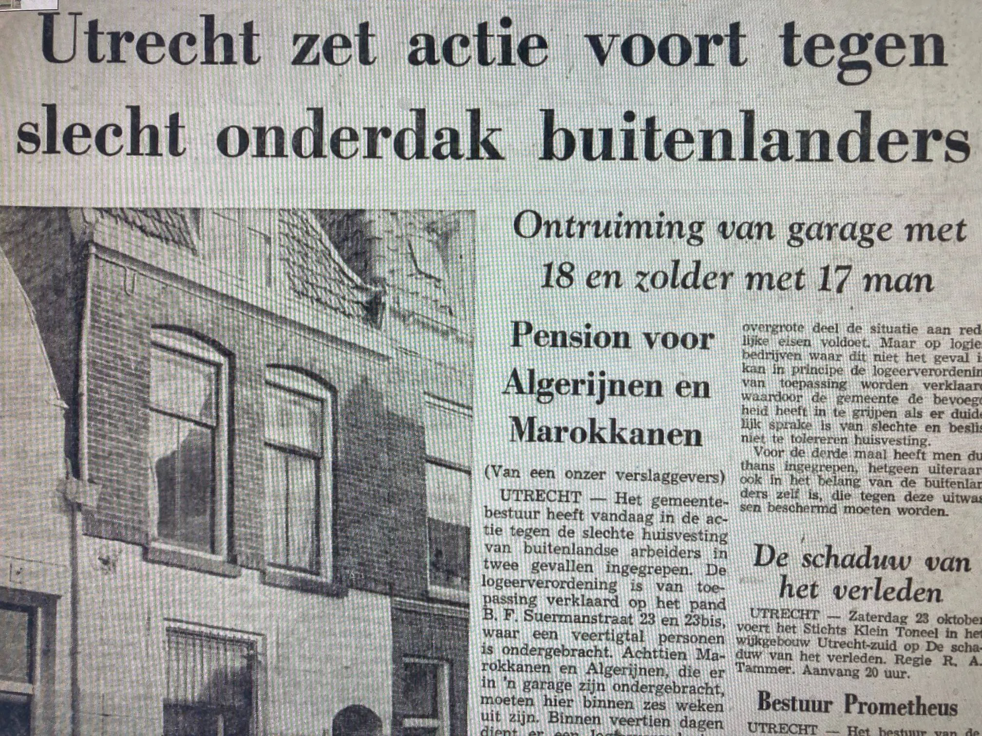 huisvesting buitenlanders