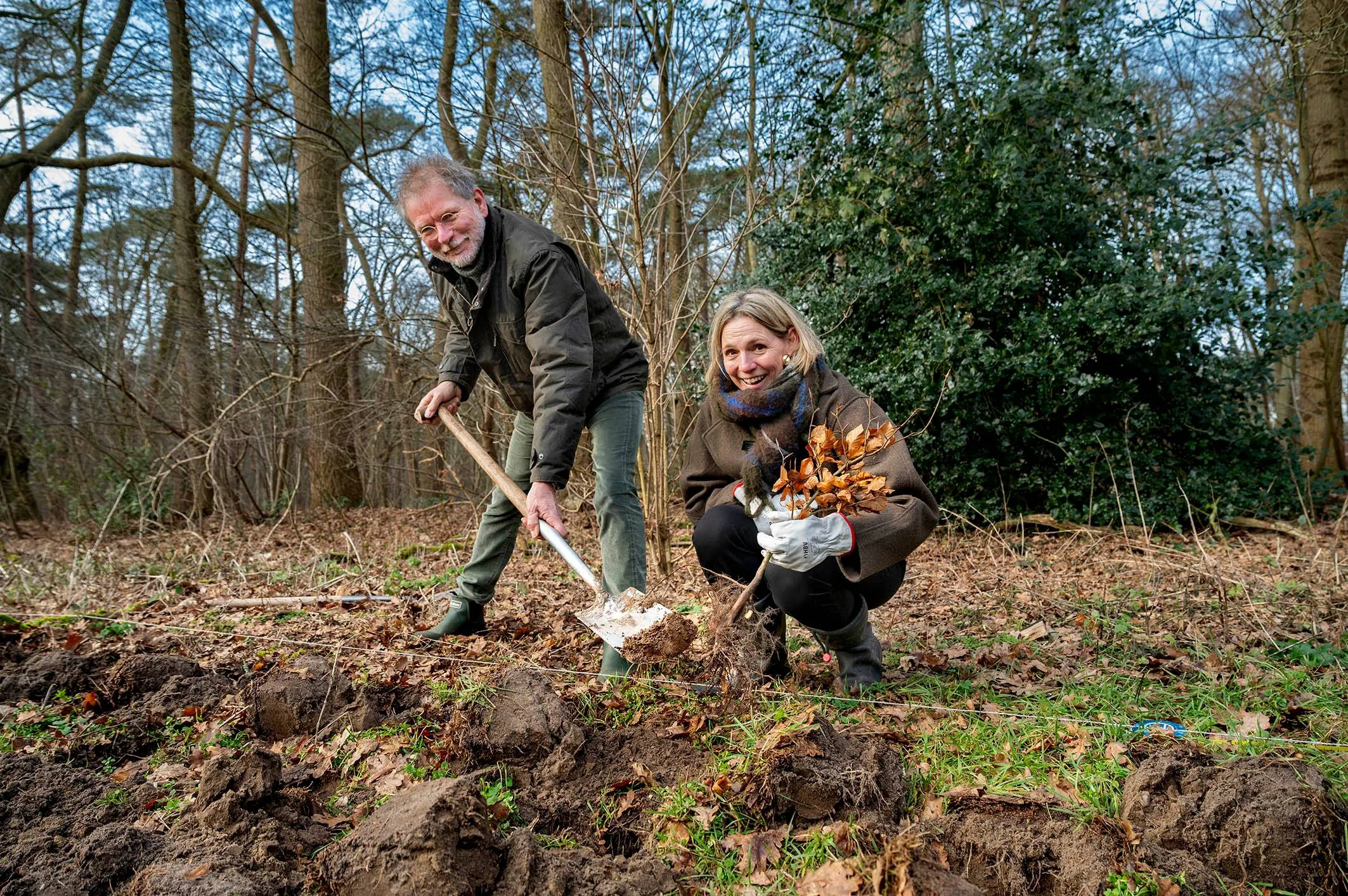 HJ van der Tak en Mirjam Sterk