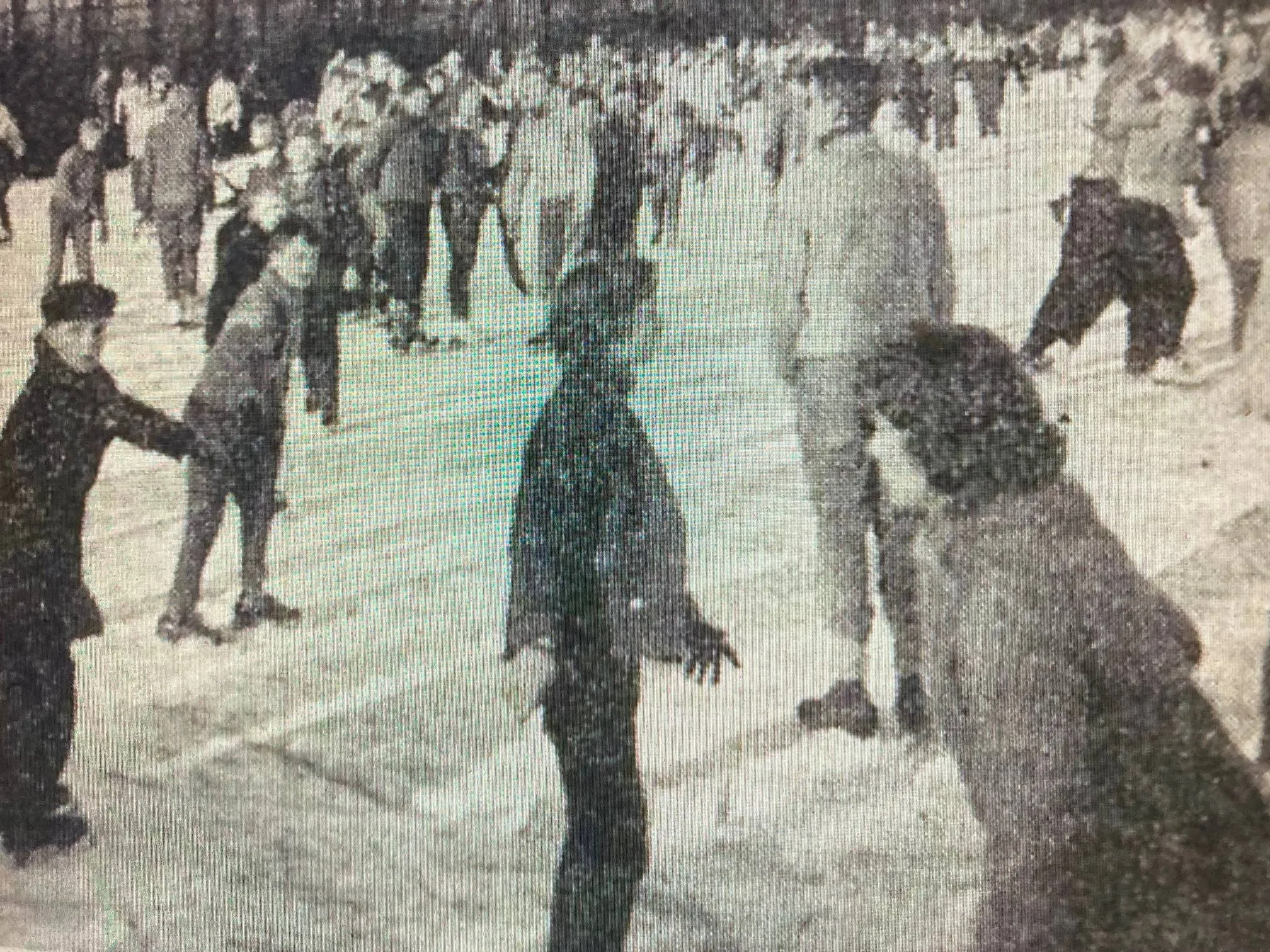 schaatsen op de ijsbaan