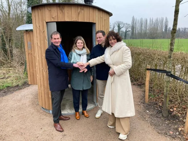 Natuurtoiletten - opening