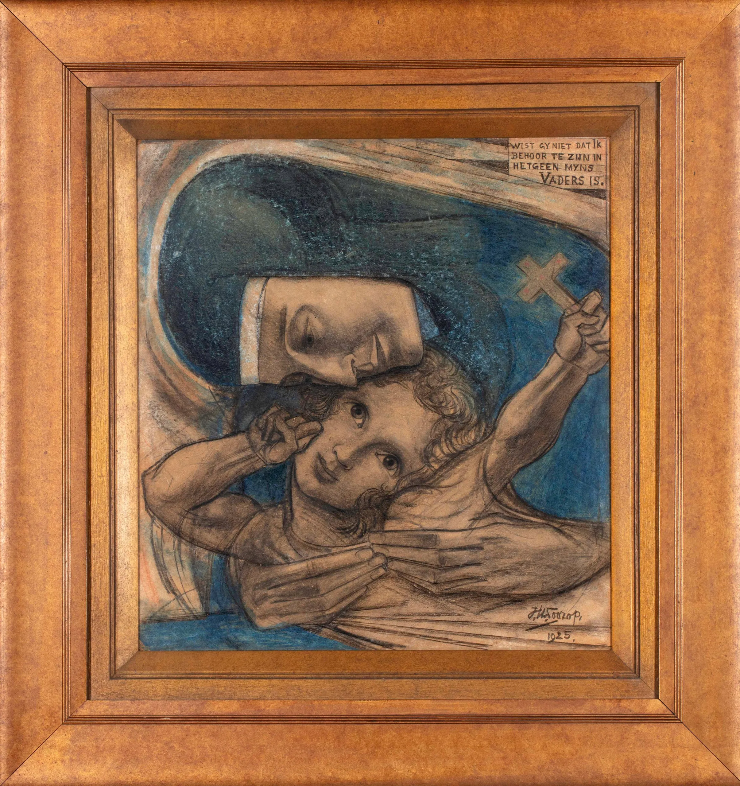 Jan Toorop, Maria met kind, 1925