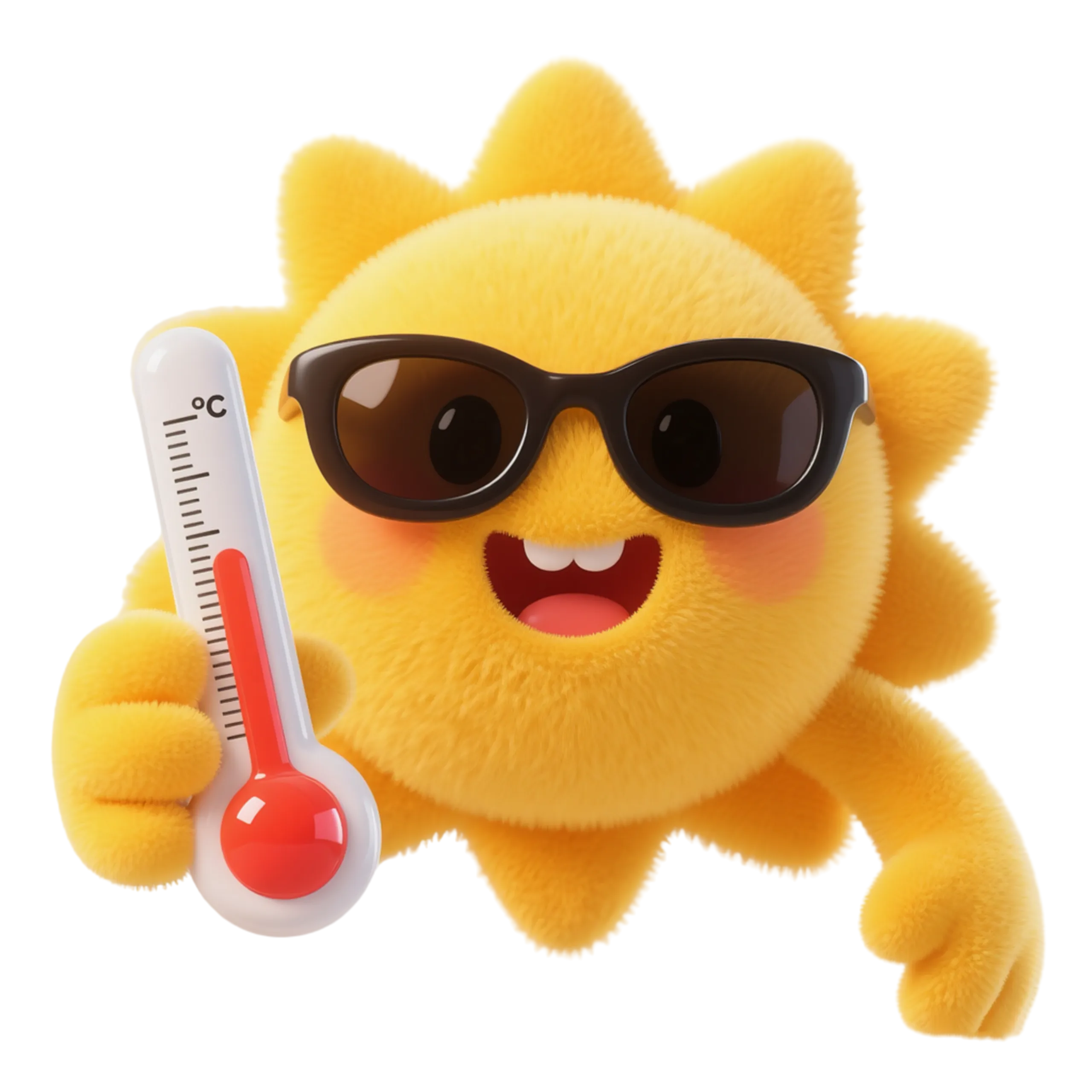 zon warm hitte
