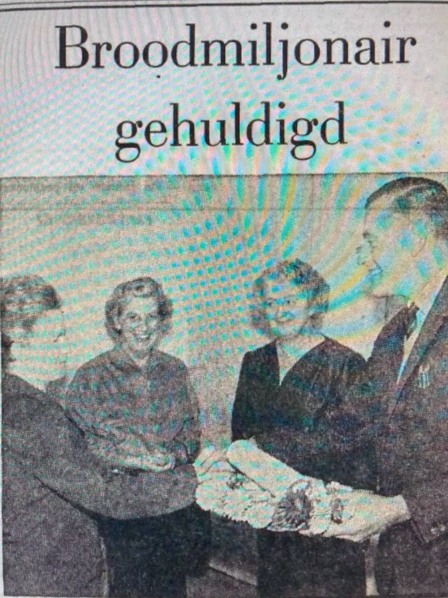 afscheid broodbezorger Koeman