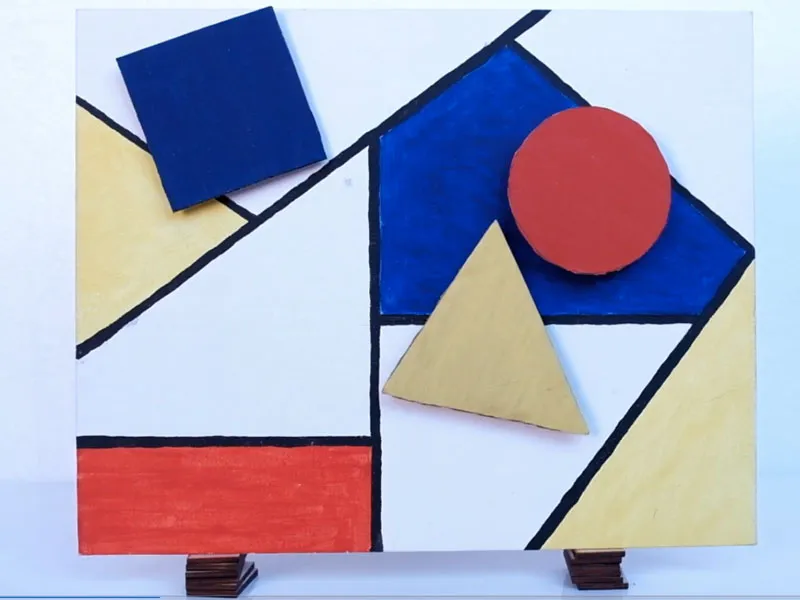 bewegend schilderij