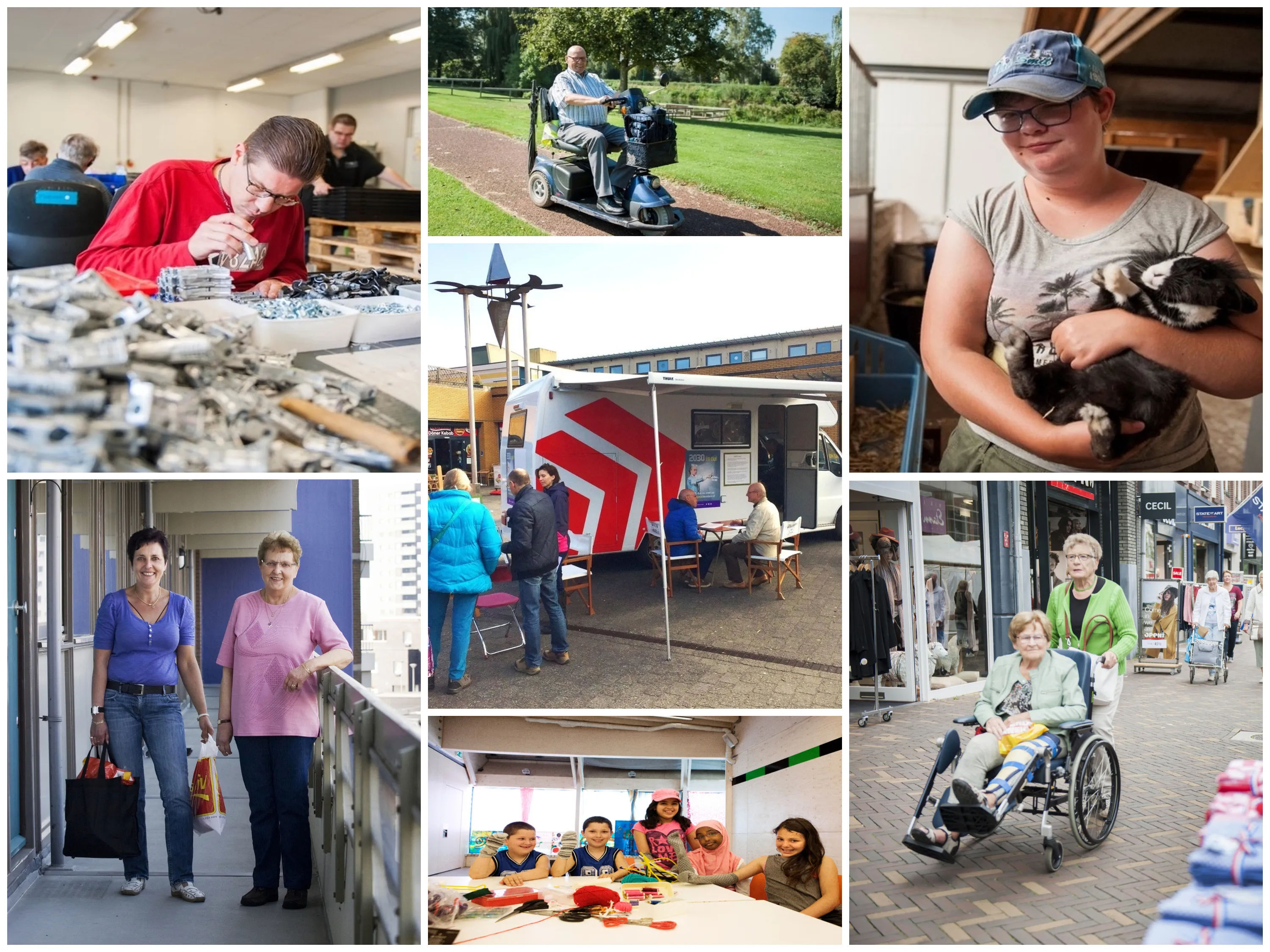 collage consultatie sociaal domein