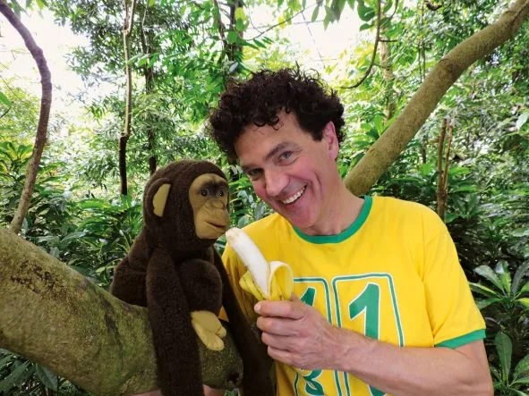 dirk scheele de roep van de jungle bijfoto