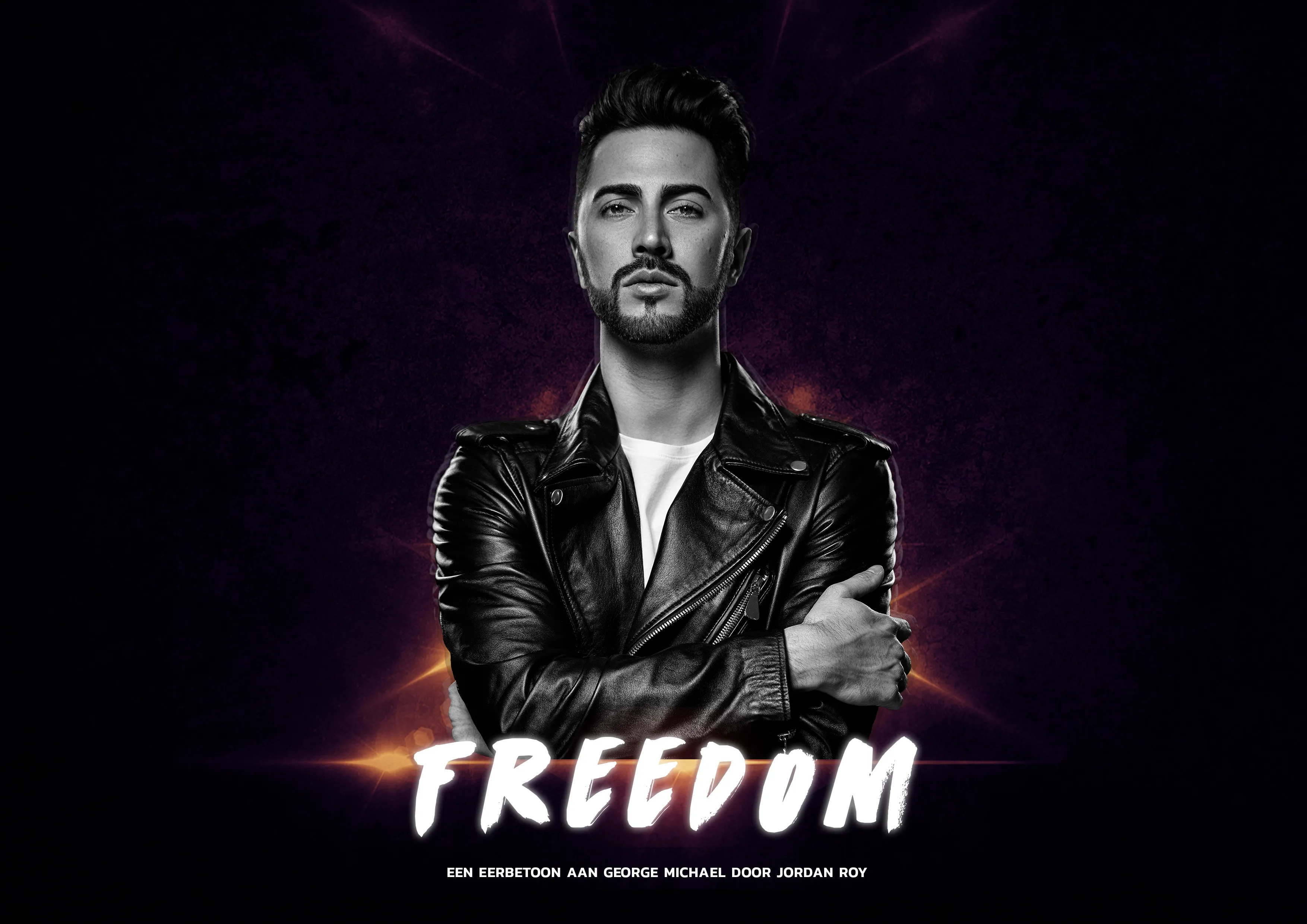 freedom met tekst liggend