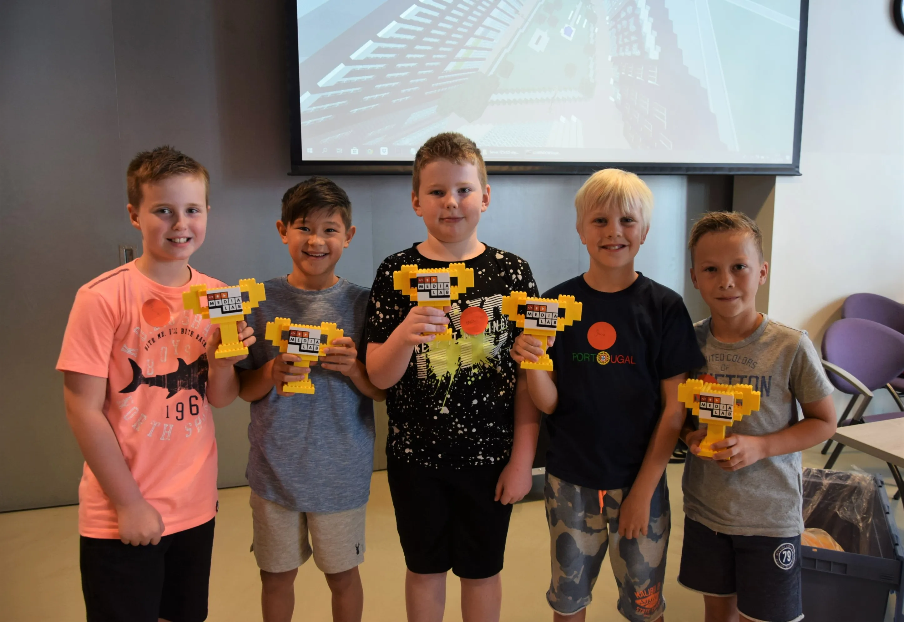 minecraft winnaars ochtendsessie