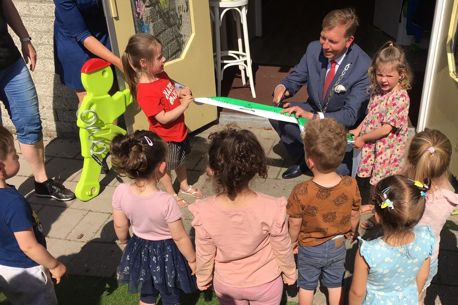 voorlezen boekstart in de kinderopvang