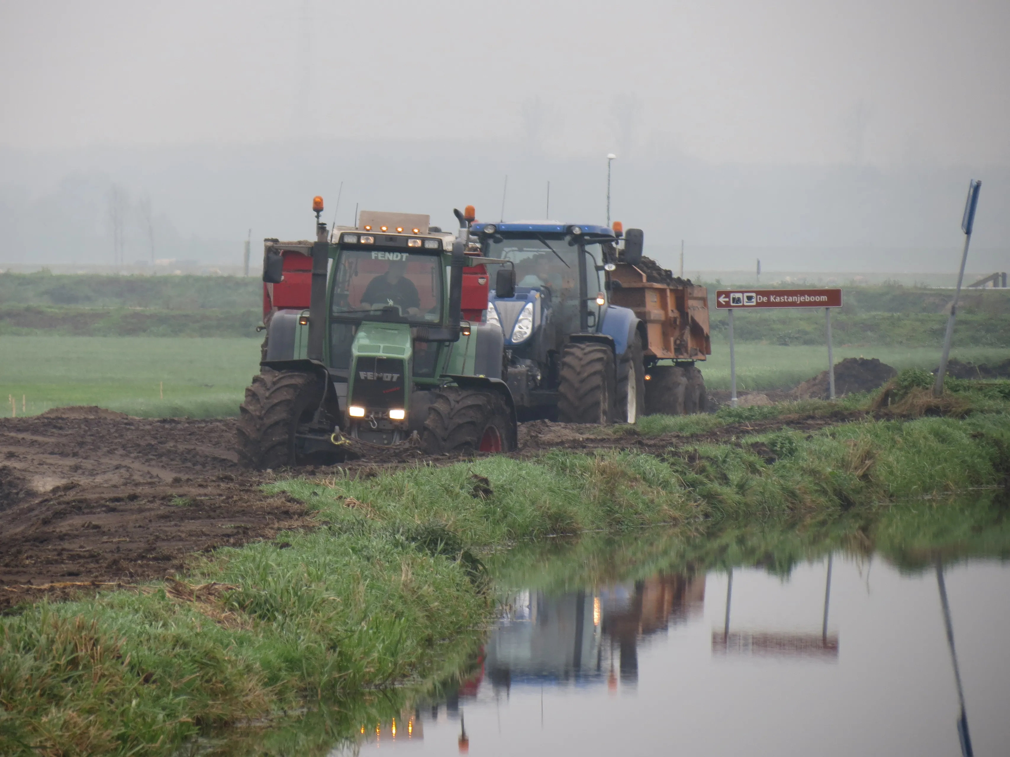 waterschap tractor