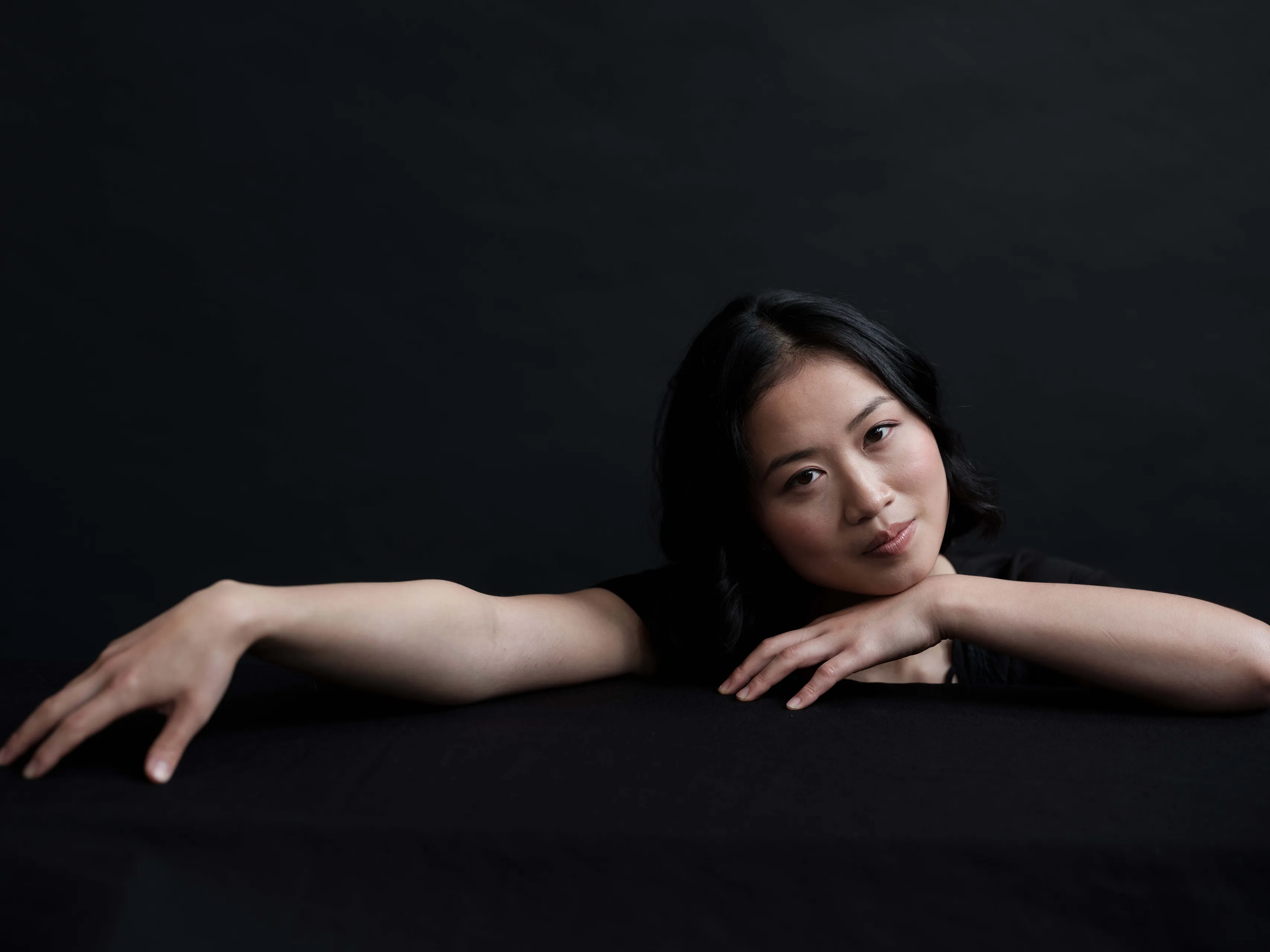 yang yang cai muziek aan het plein