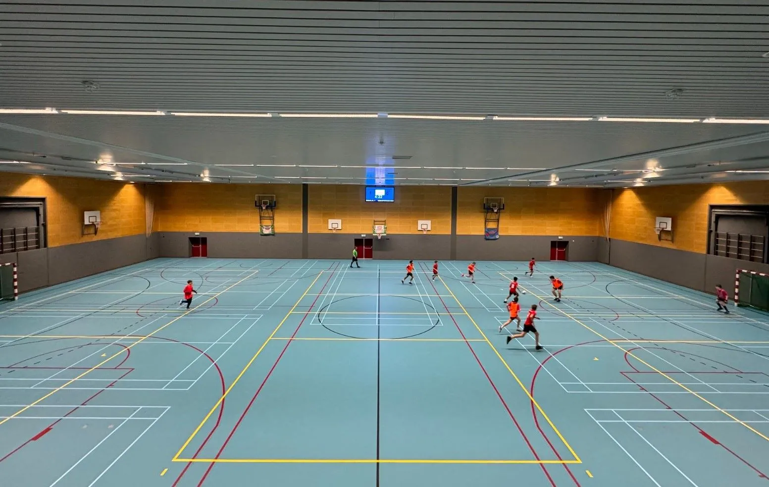 zaalvoetbal 1 maart 2024