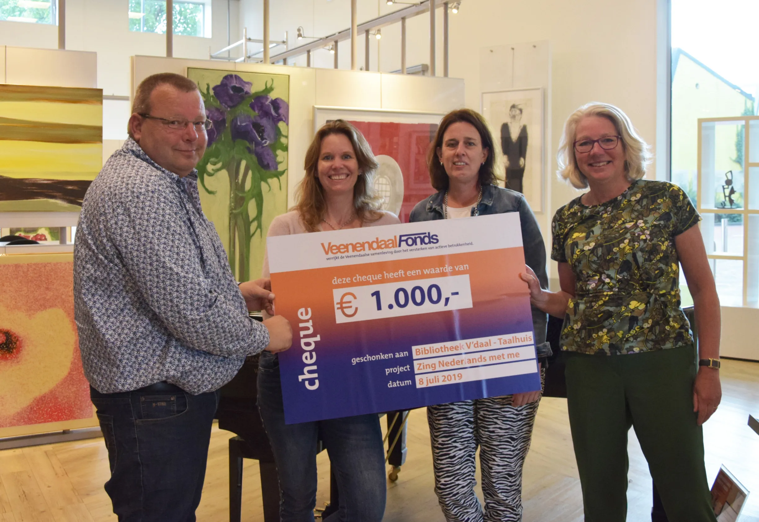 zing nederlands met me ondersteund door het veenendaalfonds