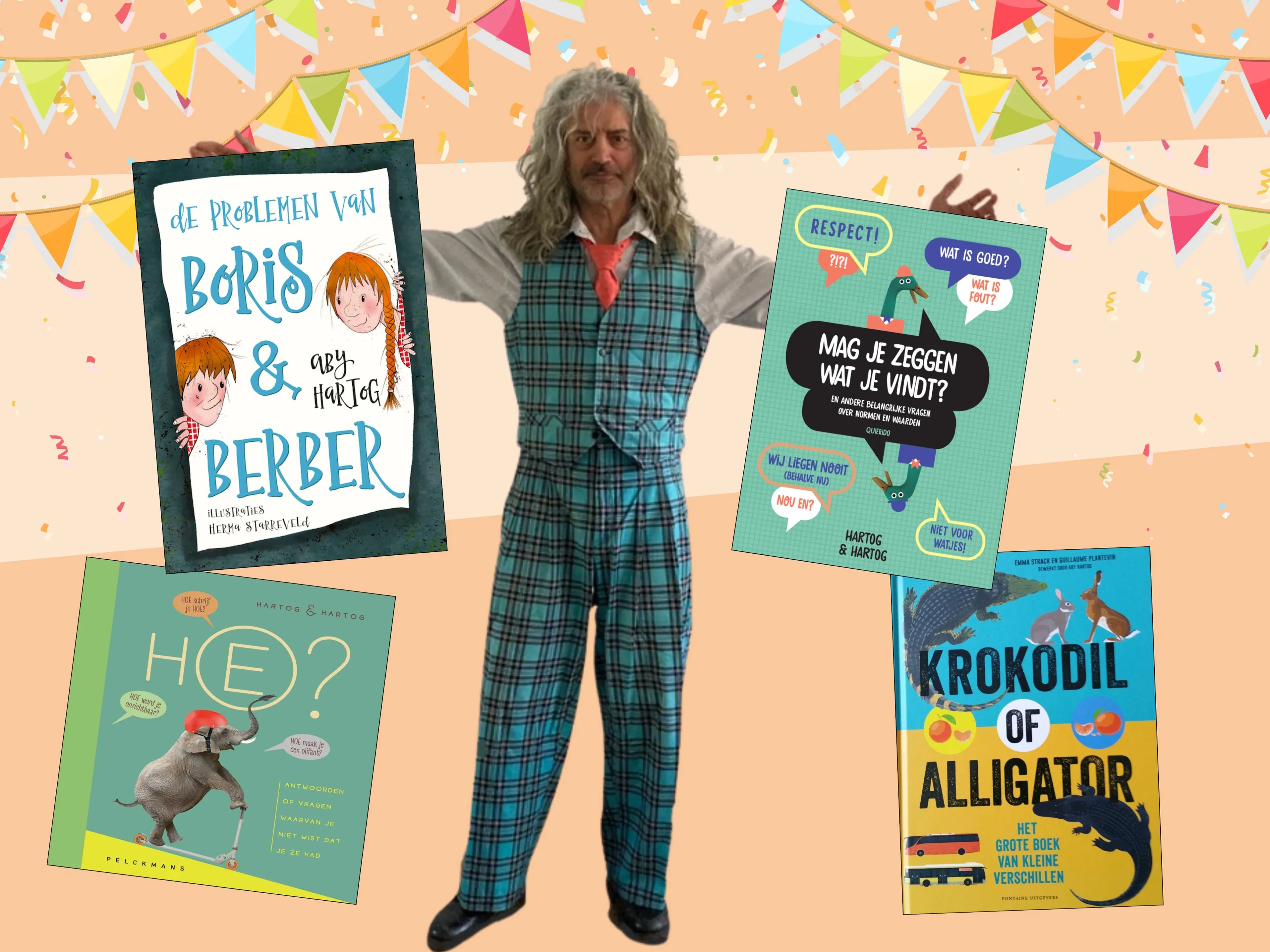 kinderboekenschrijver aby hartog op bezoek 2