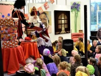 sint in de bieb