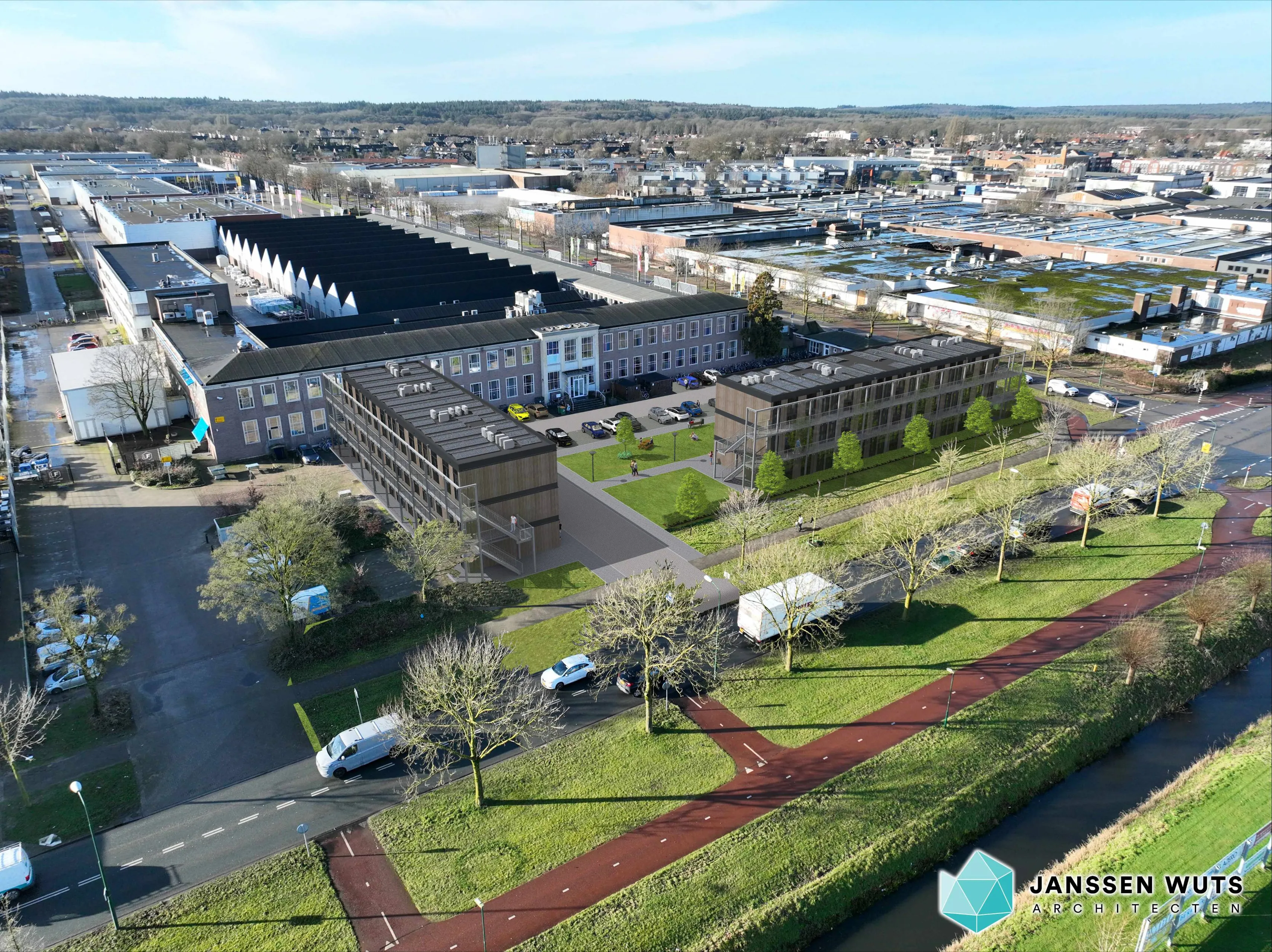 afbeelding bij persbericht 8 plan voor langjarige opvanglocatie wageningselaan 2