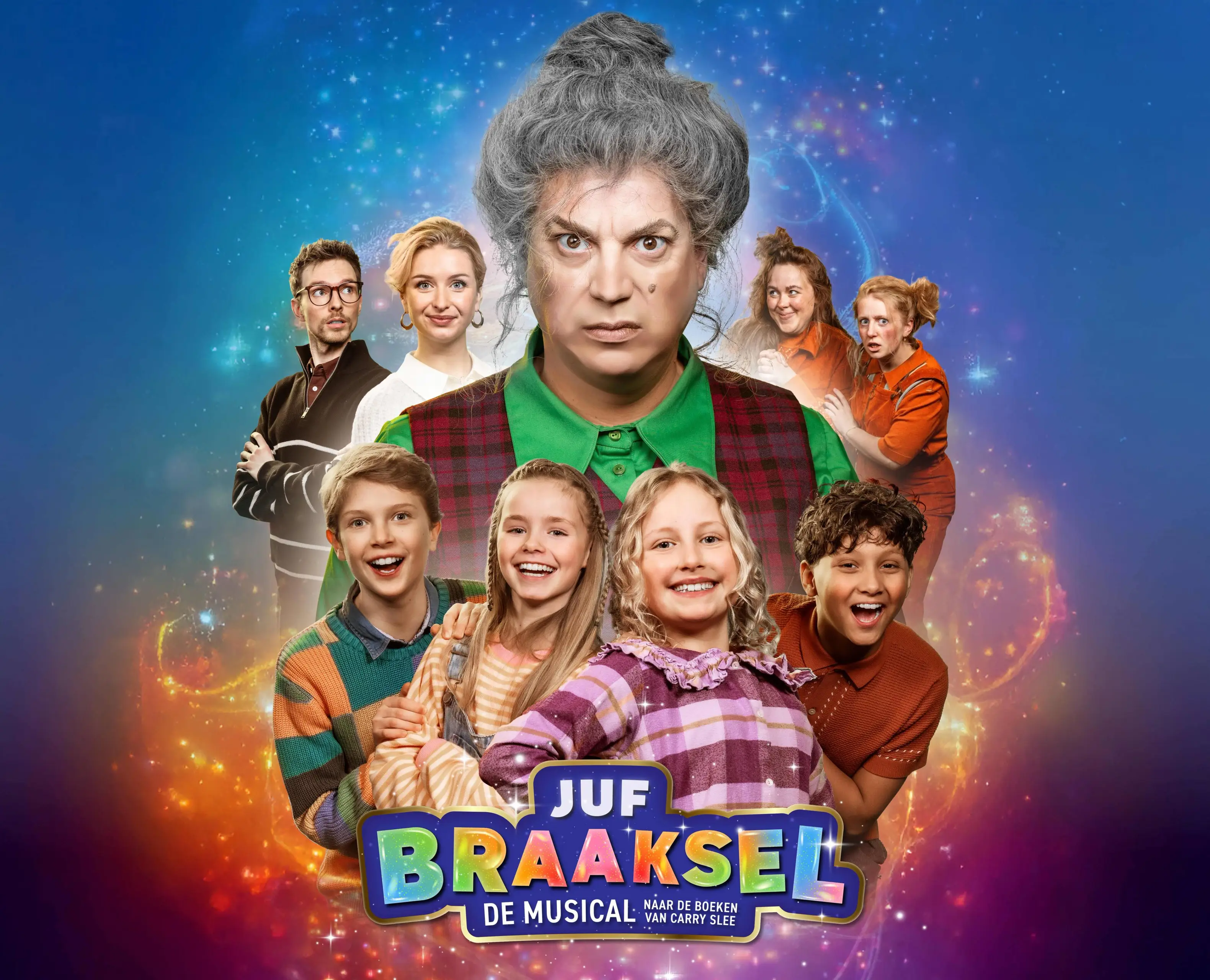 Juf Braaksel De Musical - liggend - fotograaf Willem van Walderveen