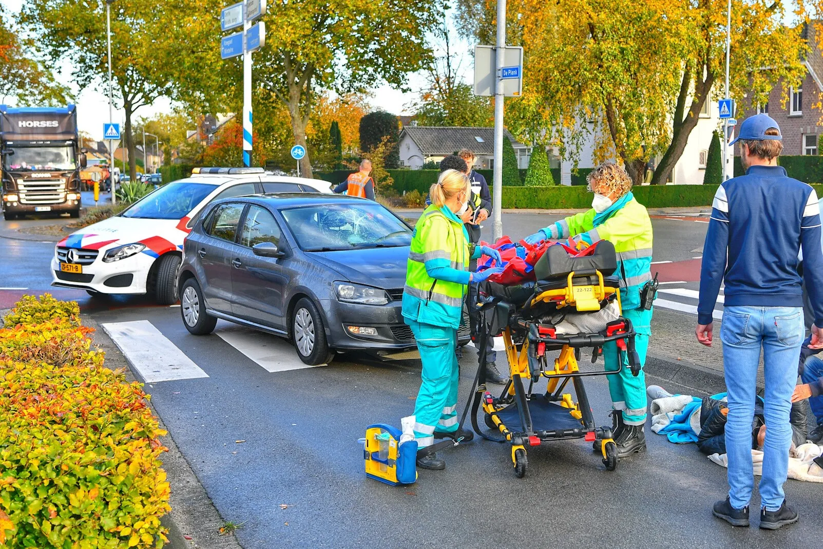 aanrijdeing de locht