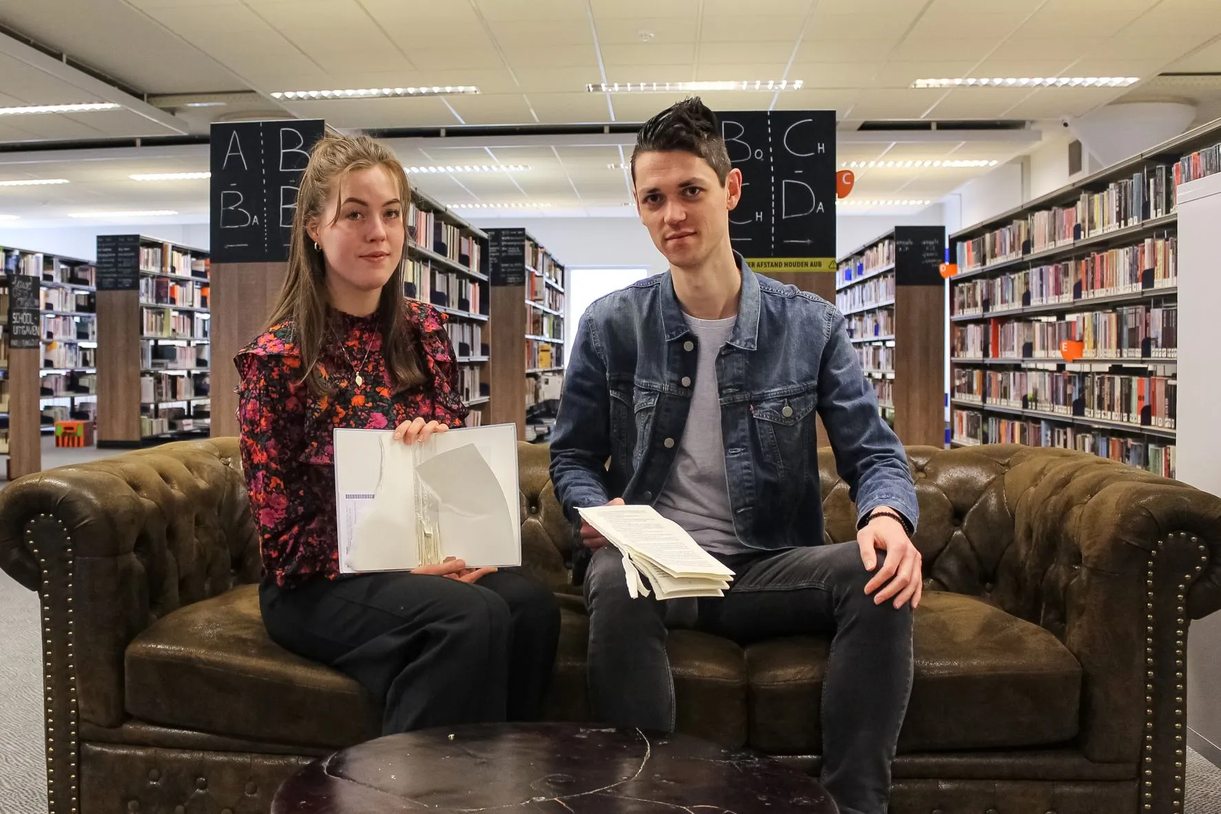 boekenverscheurder in bibliotheek veldhoven