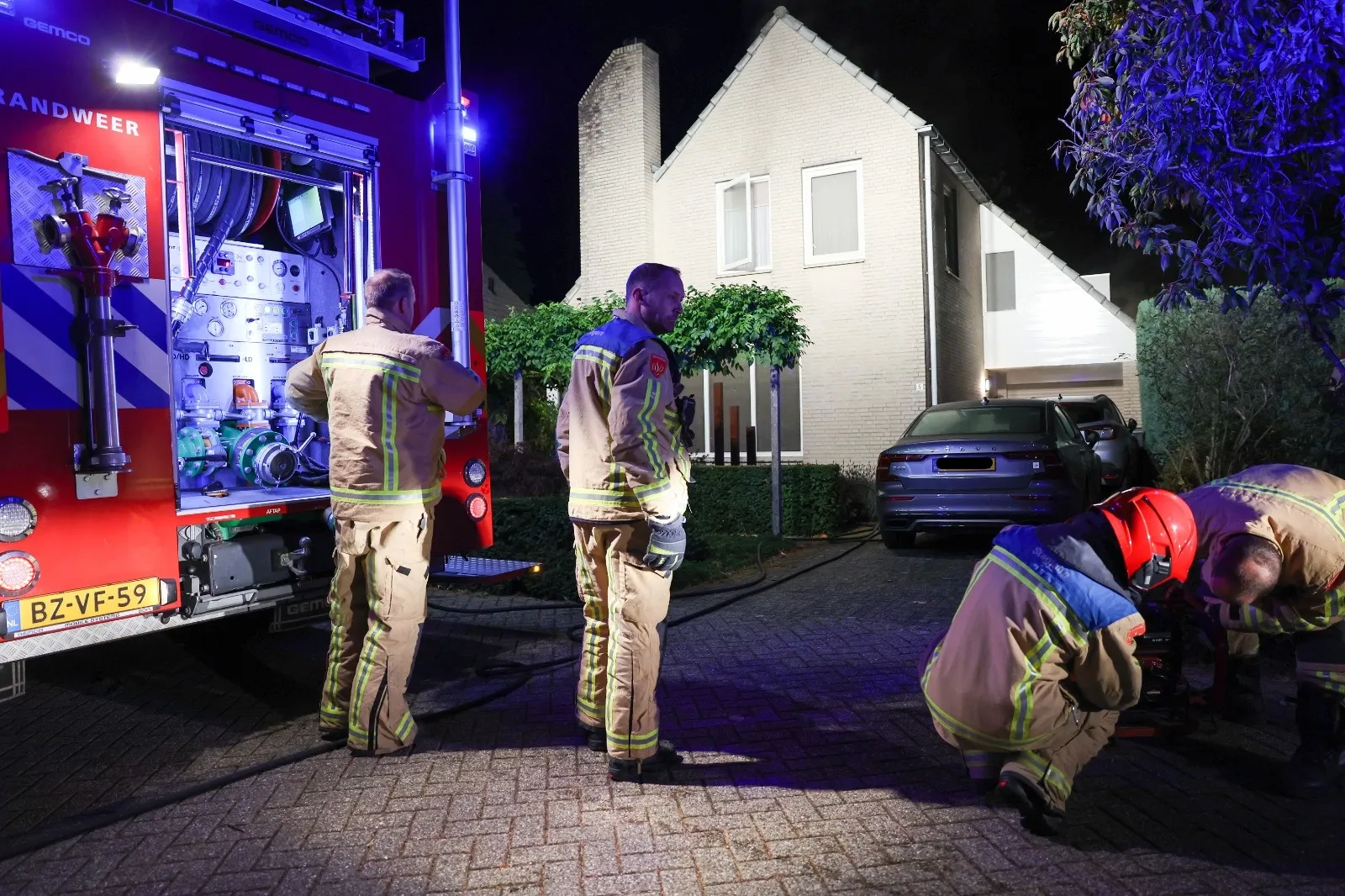 brand in woning speelhei