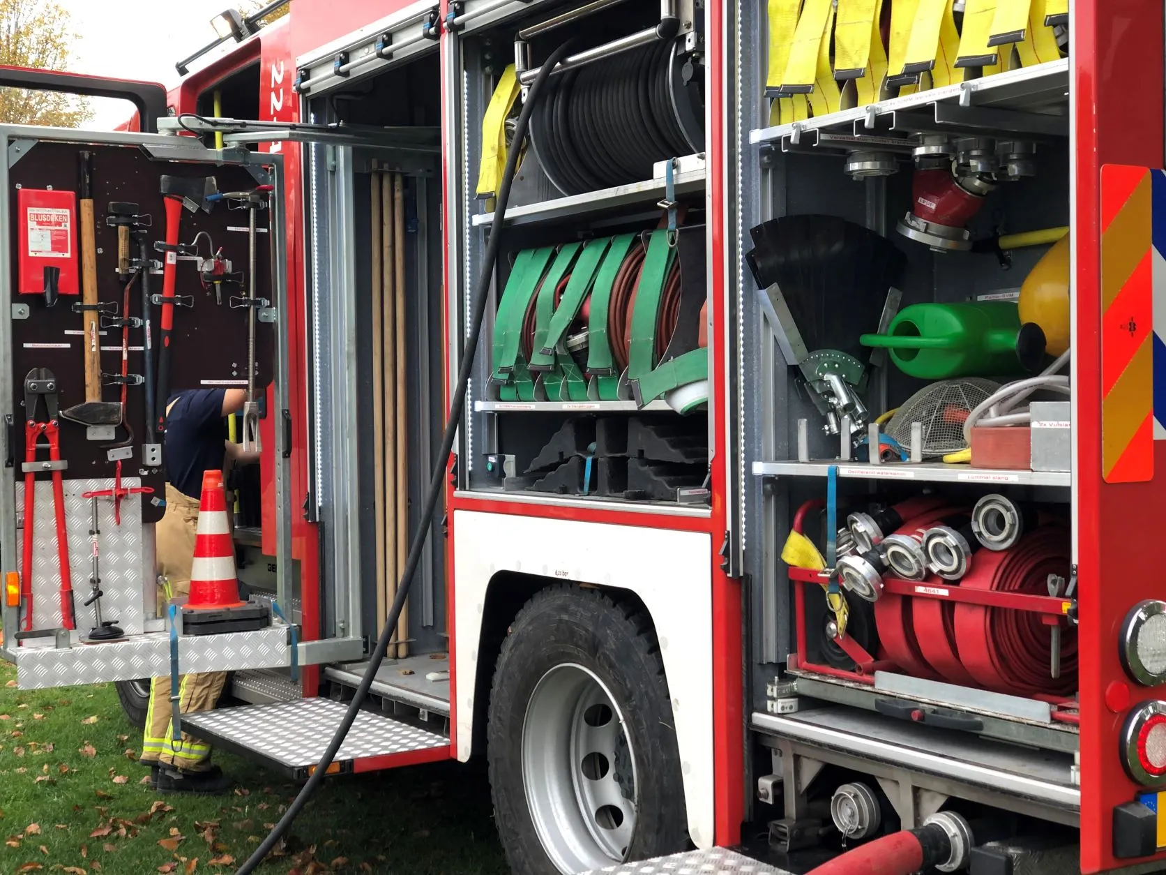 brandweer inhoud wagen
