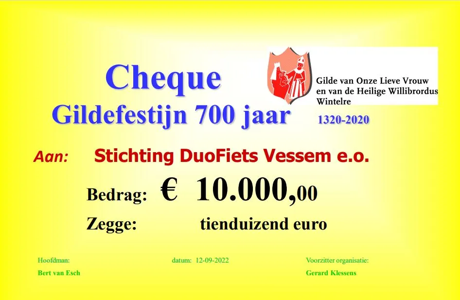 cheque gilde wintelre