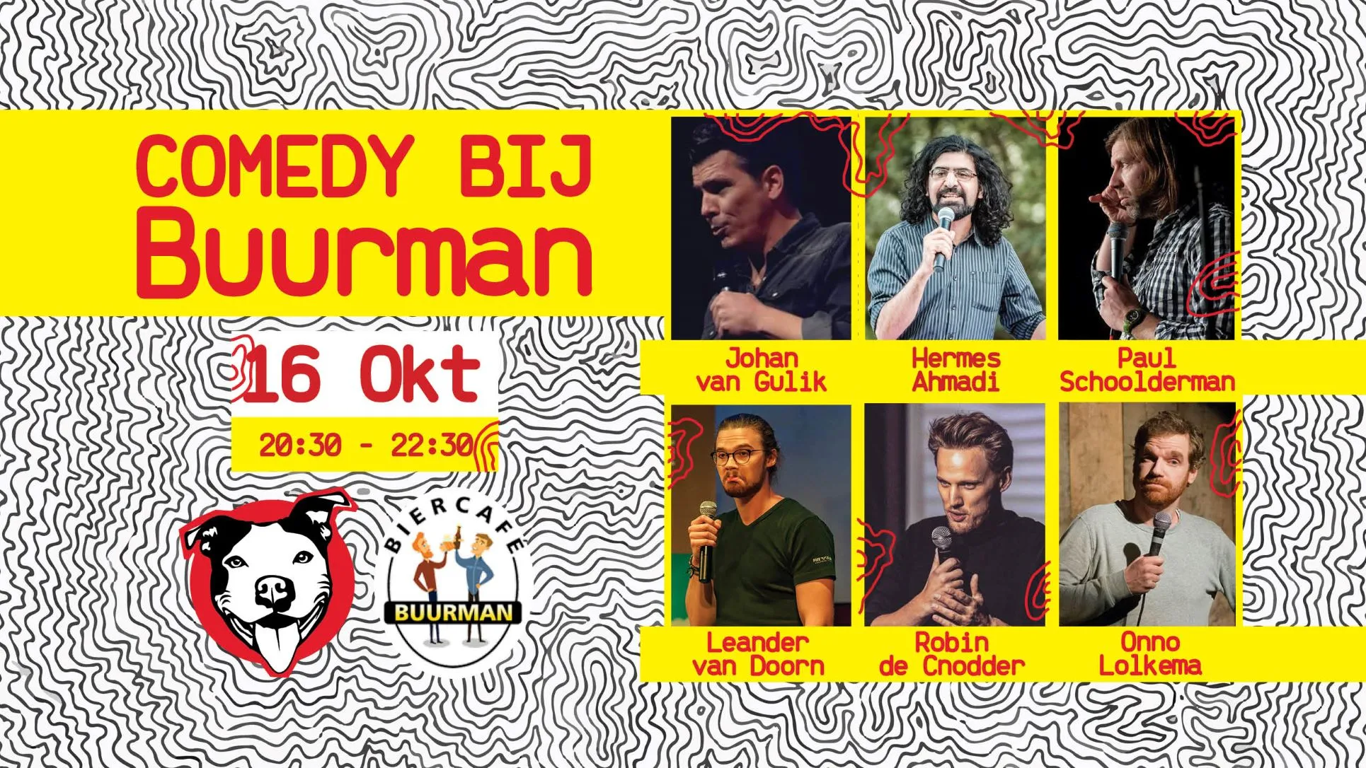 comedy bij buurman 2021 16okt