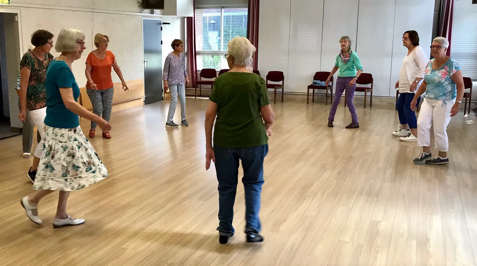 dansgroep kom dansen