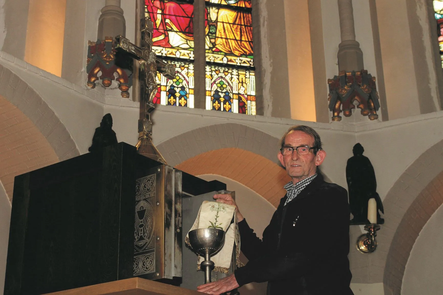 frans moonen in kerk