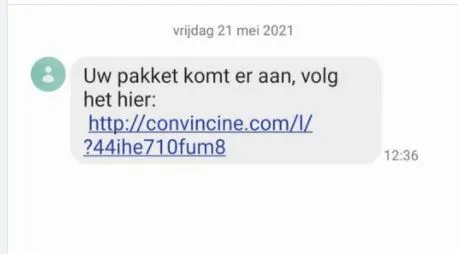 fraude pakketdienst