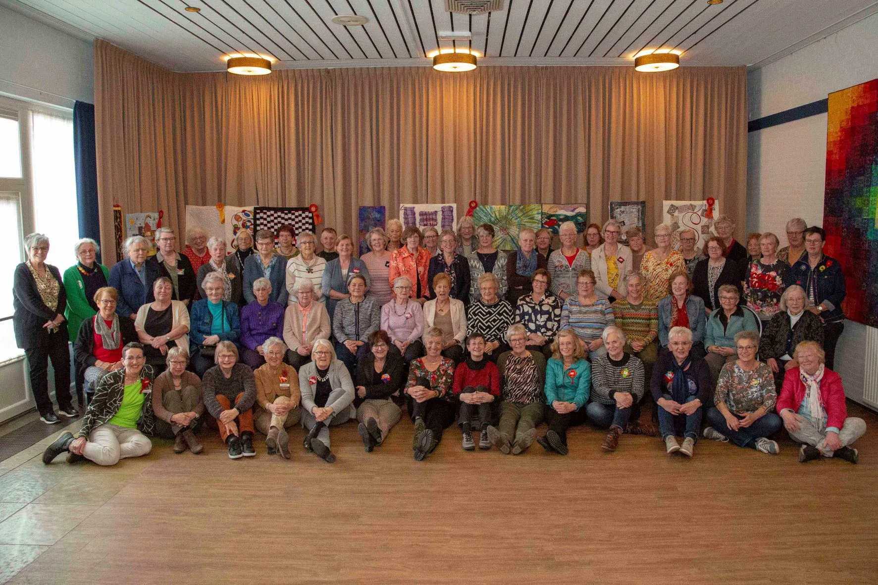 groepsfoto rainbow quilters kristie fotografie