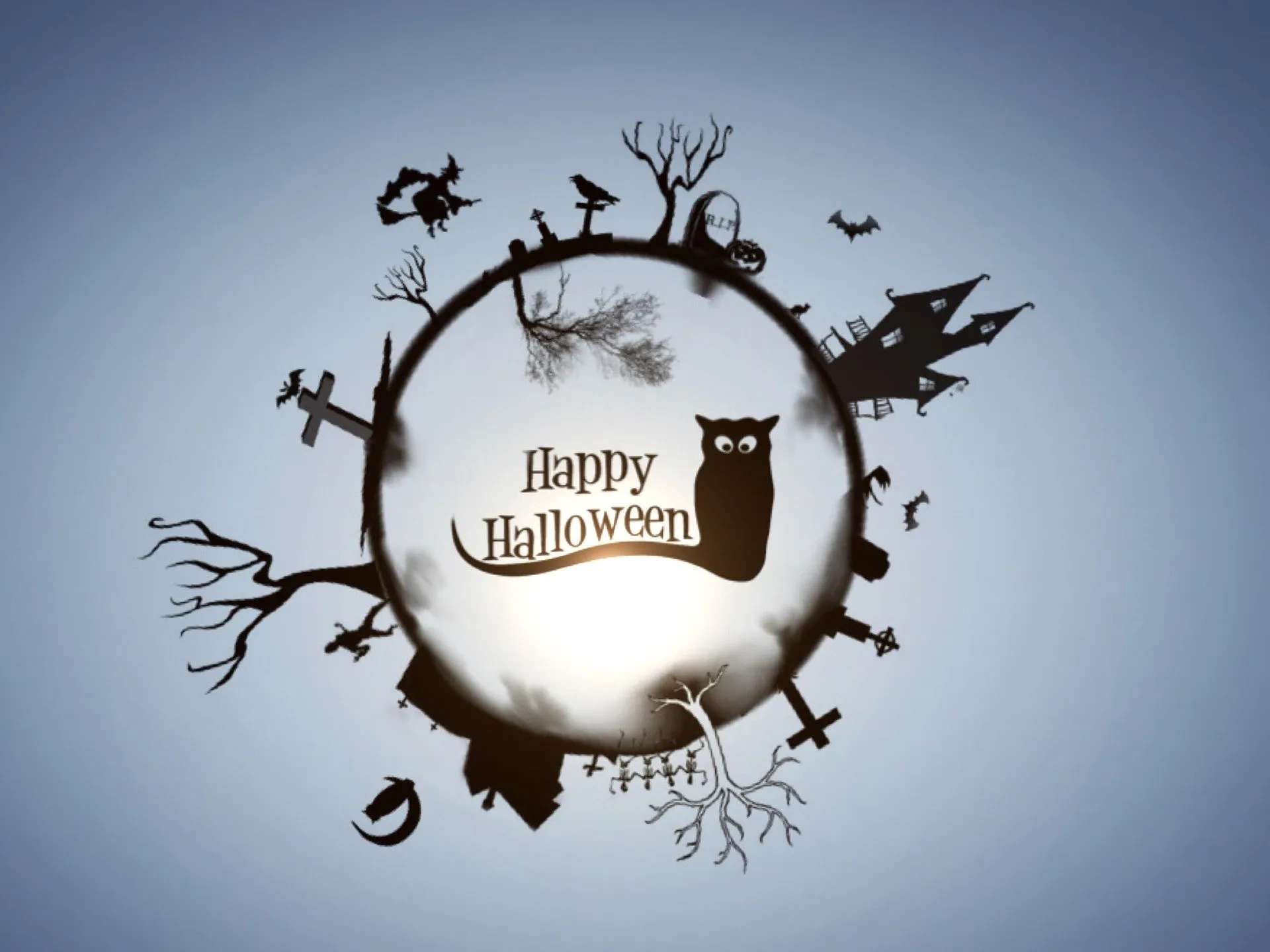 halloween mystic art design via pixabay