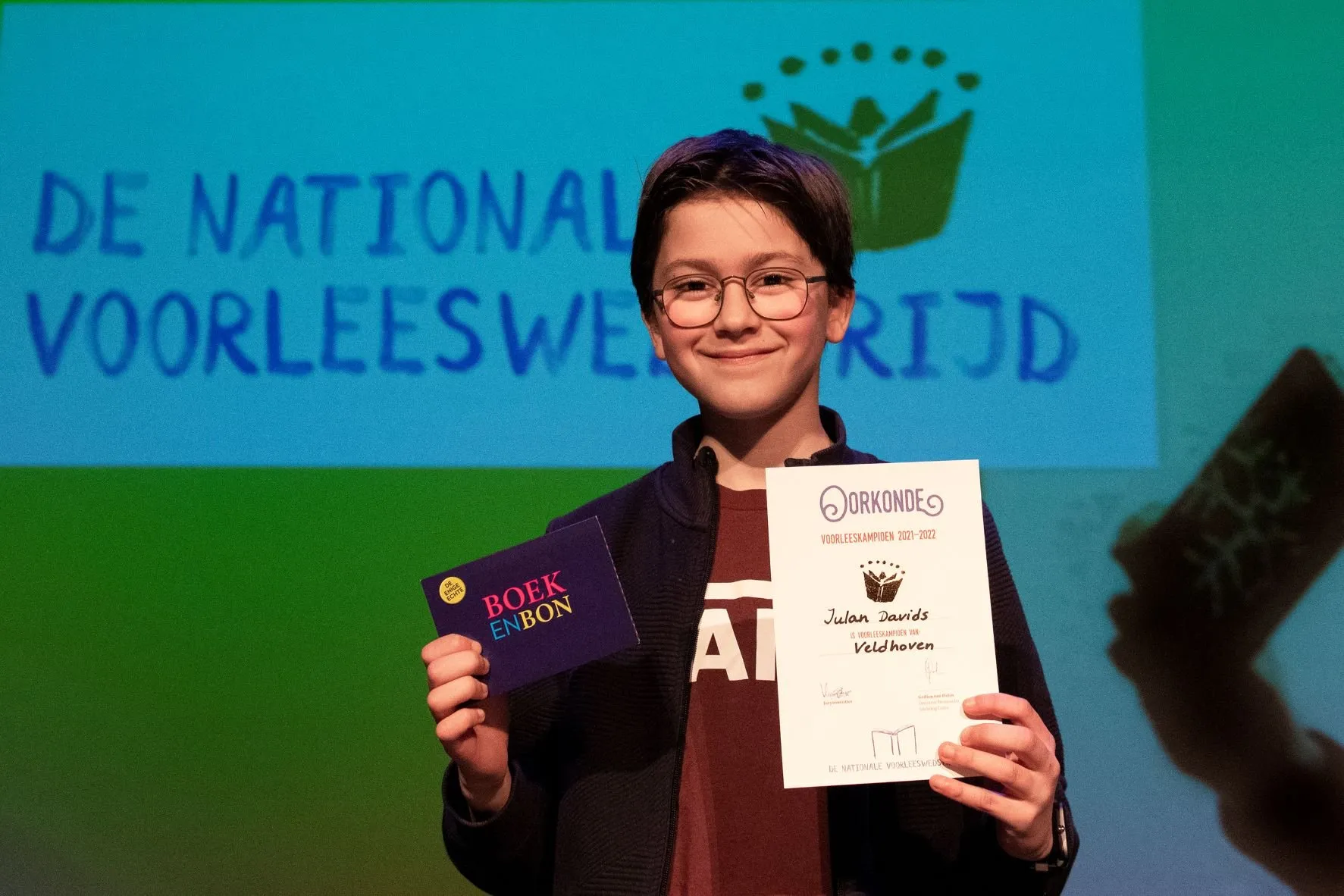 julan davids voorleeskampioen 2022