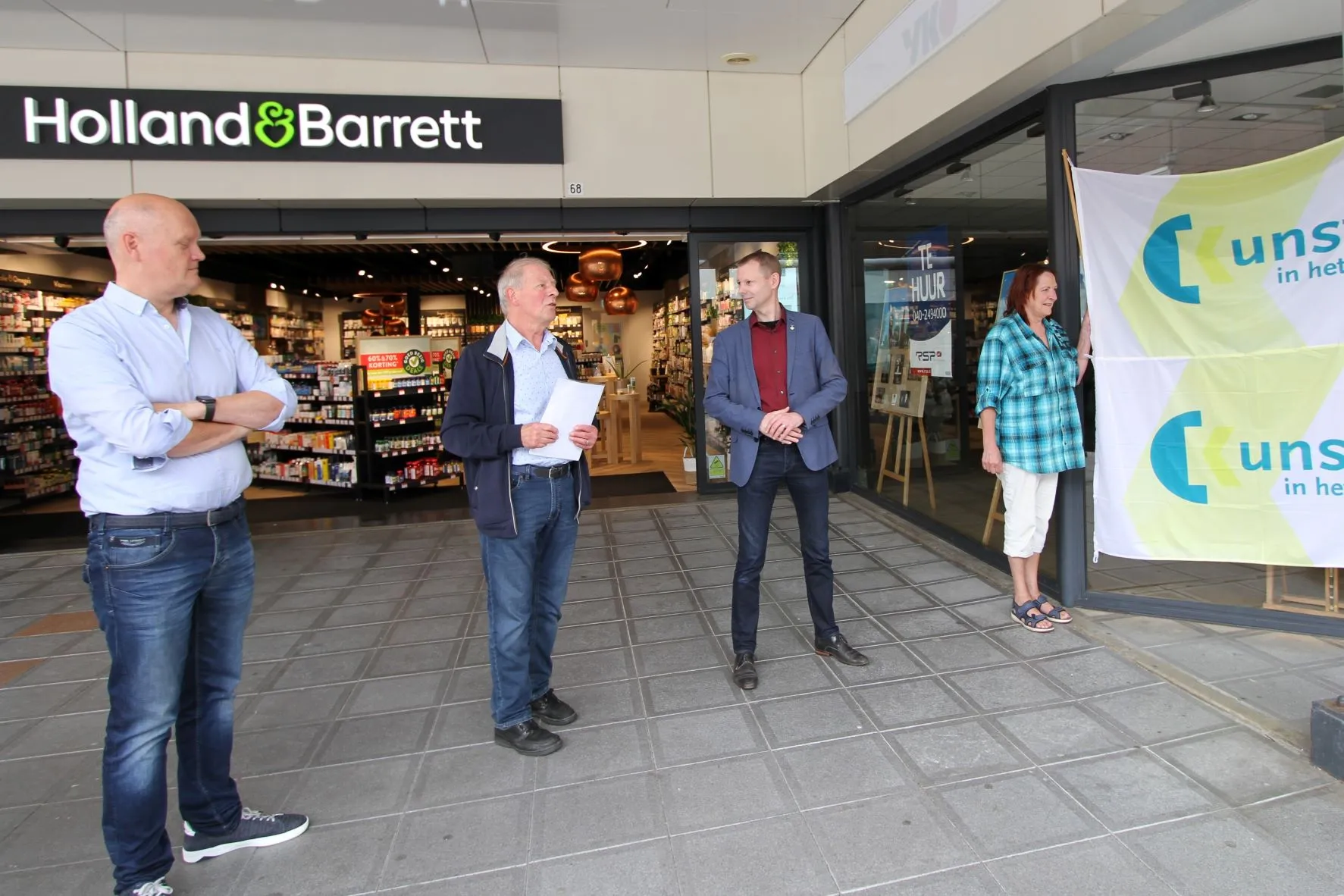 kunstinhetrond opening