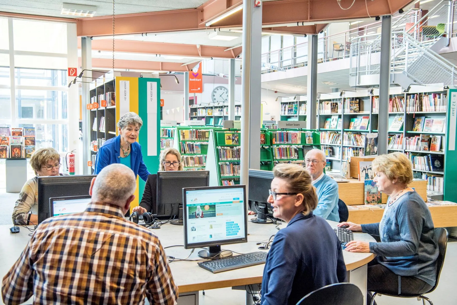 lesgroep desktop bibliotheek