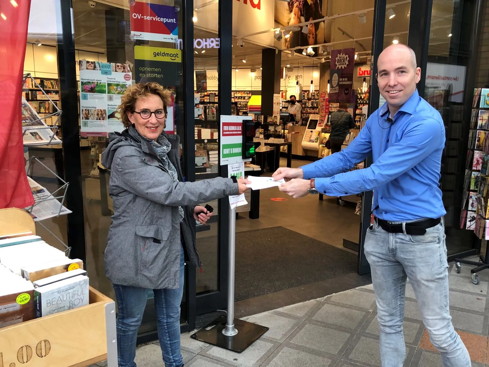 overhandiging kaartjes swove
