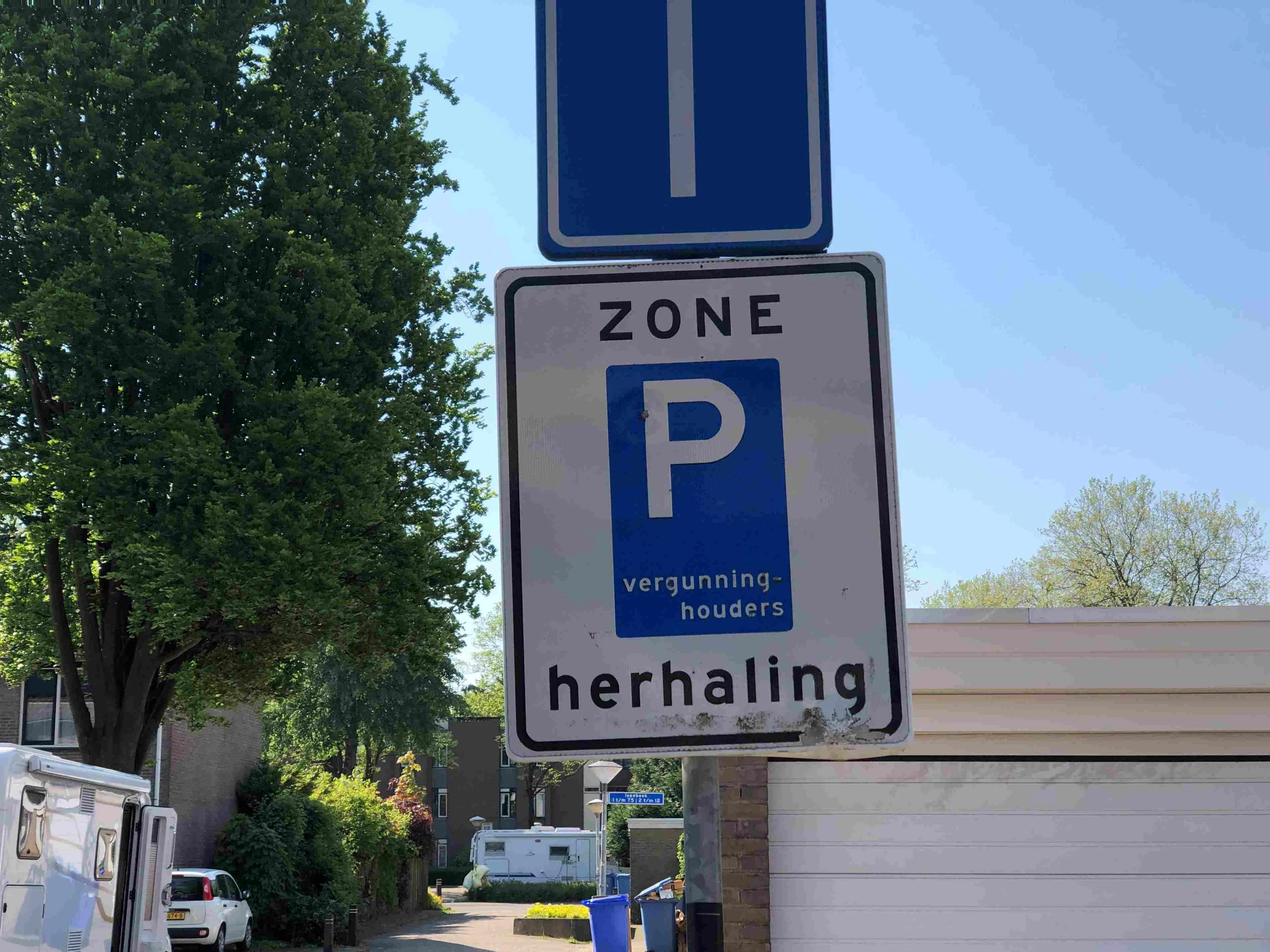 parkeren vergunninghouders