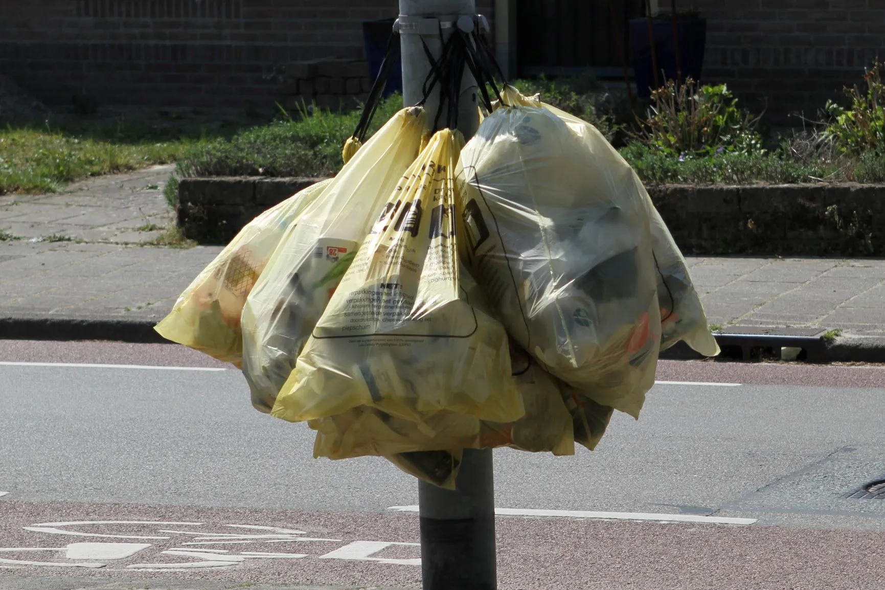 plastic inzameling