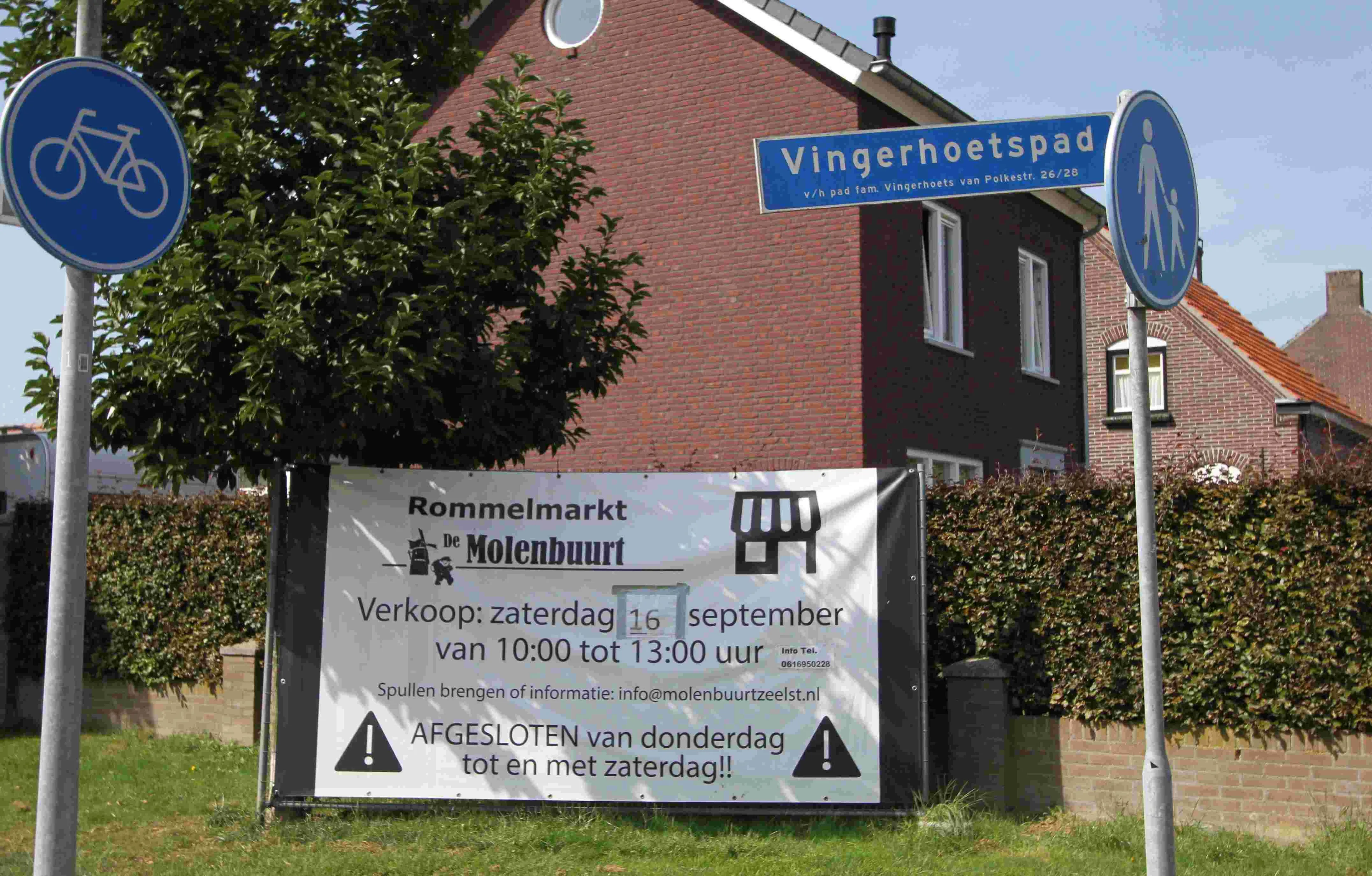 rommelmarkt vingerhoetspad