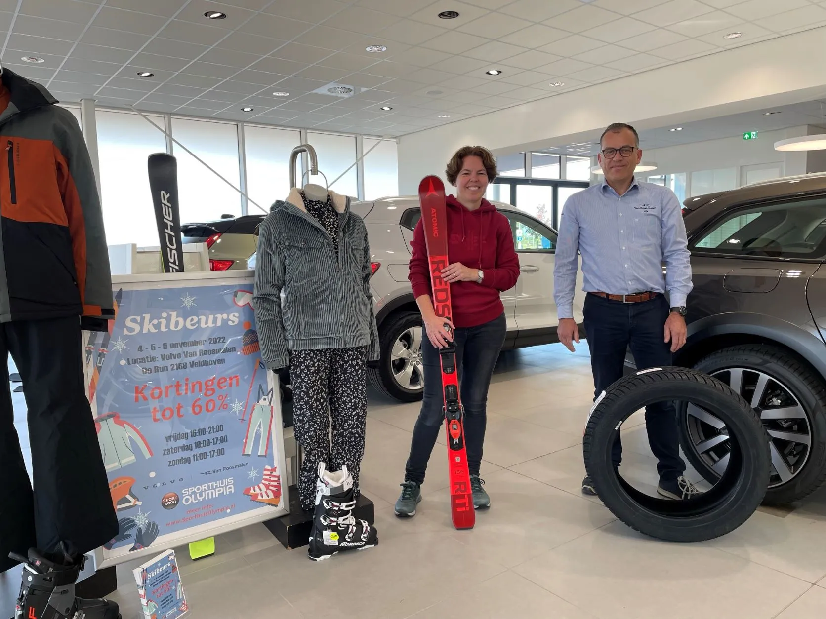skibeurs sporthuis olympia volvo van roosmalen