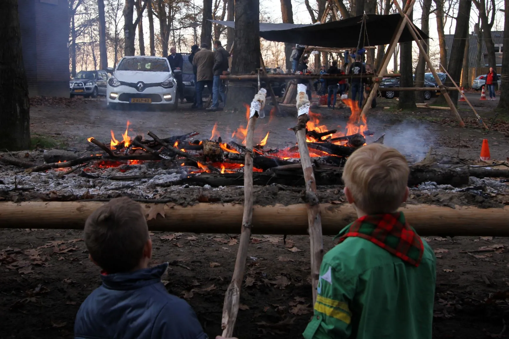 uitgifte boek via drive thru
