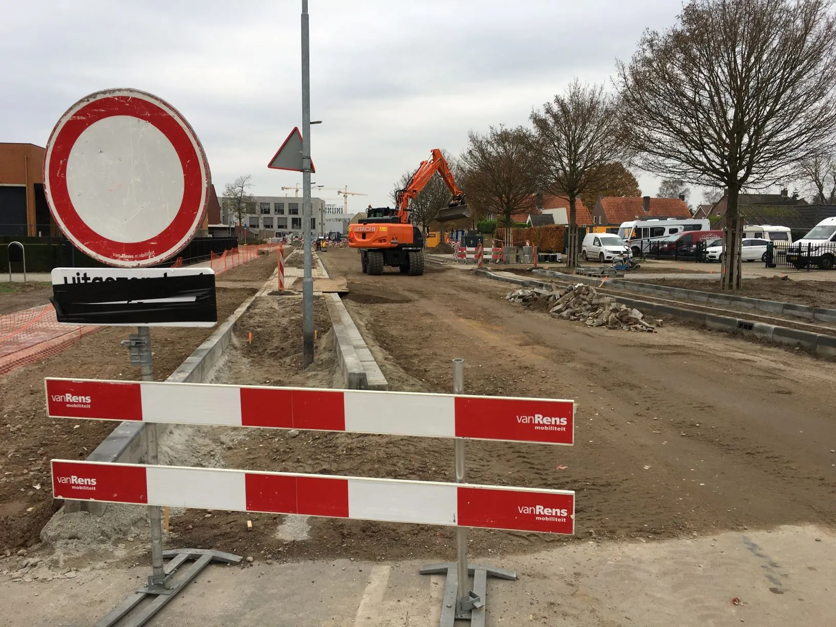 werkzaamheden locht