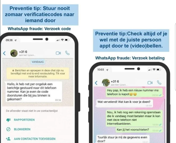 whatsapp fraude