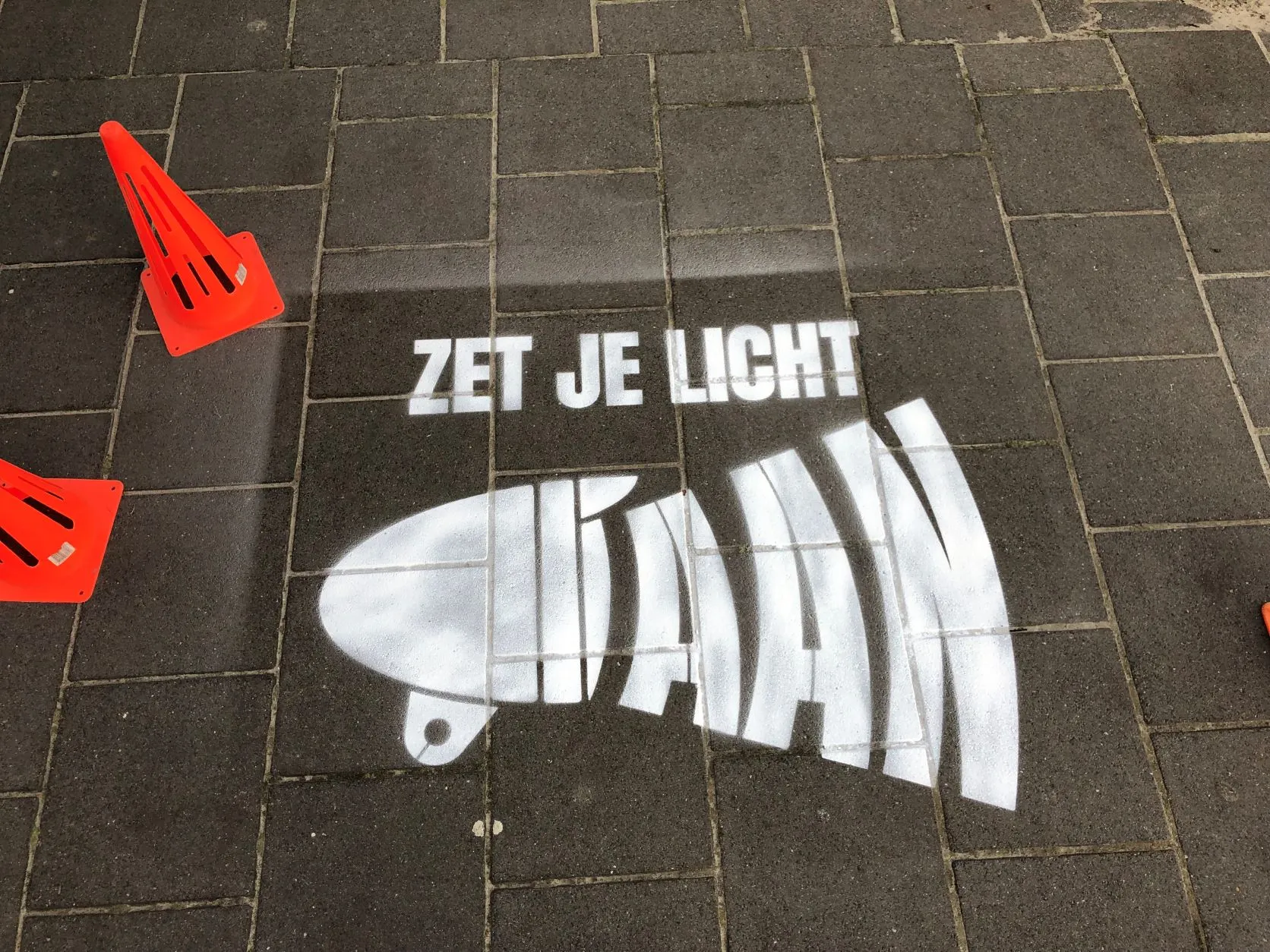 zet je licht aan
