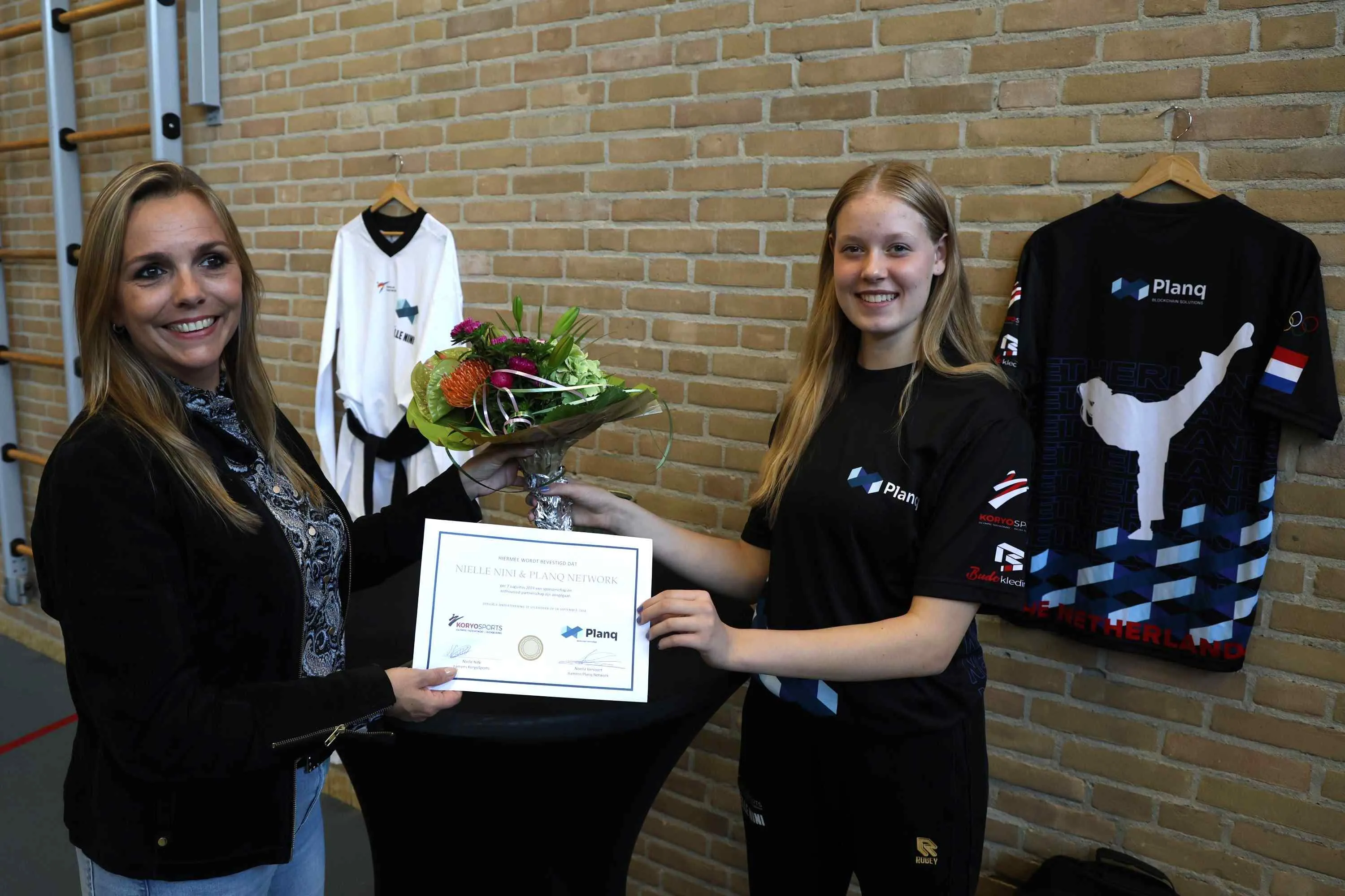 nielle vroegh sponsorovereenkomst planq network